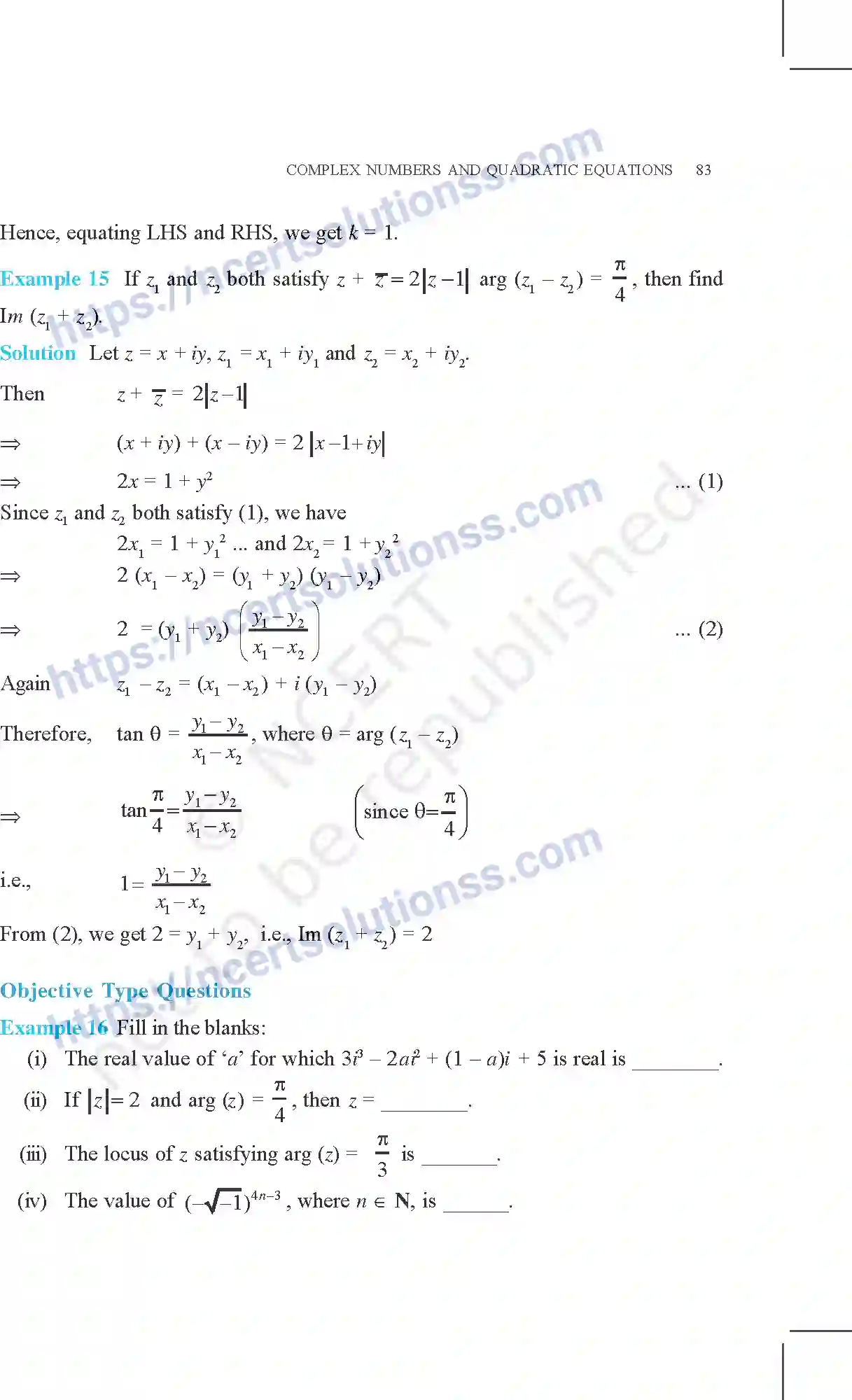 NCERT-Exemplar-Questions-Class-11-Mathematics--Complex-Numbers-And-Quadratic-Equations-75-page-11