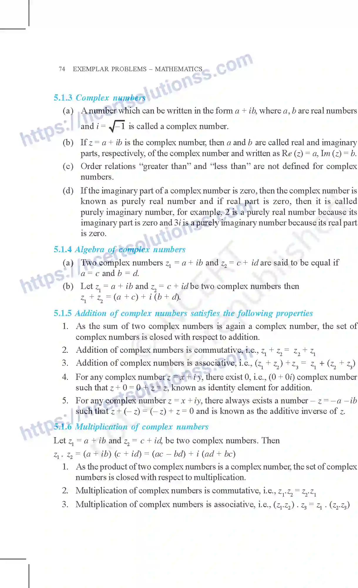 NCERT-Exemplar-Questions-Class-11-Mathematics--Complex-Numbers-And-Quadratic-Equations-75-page-2