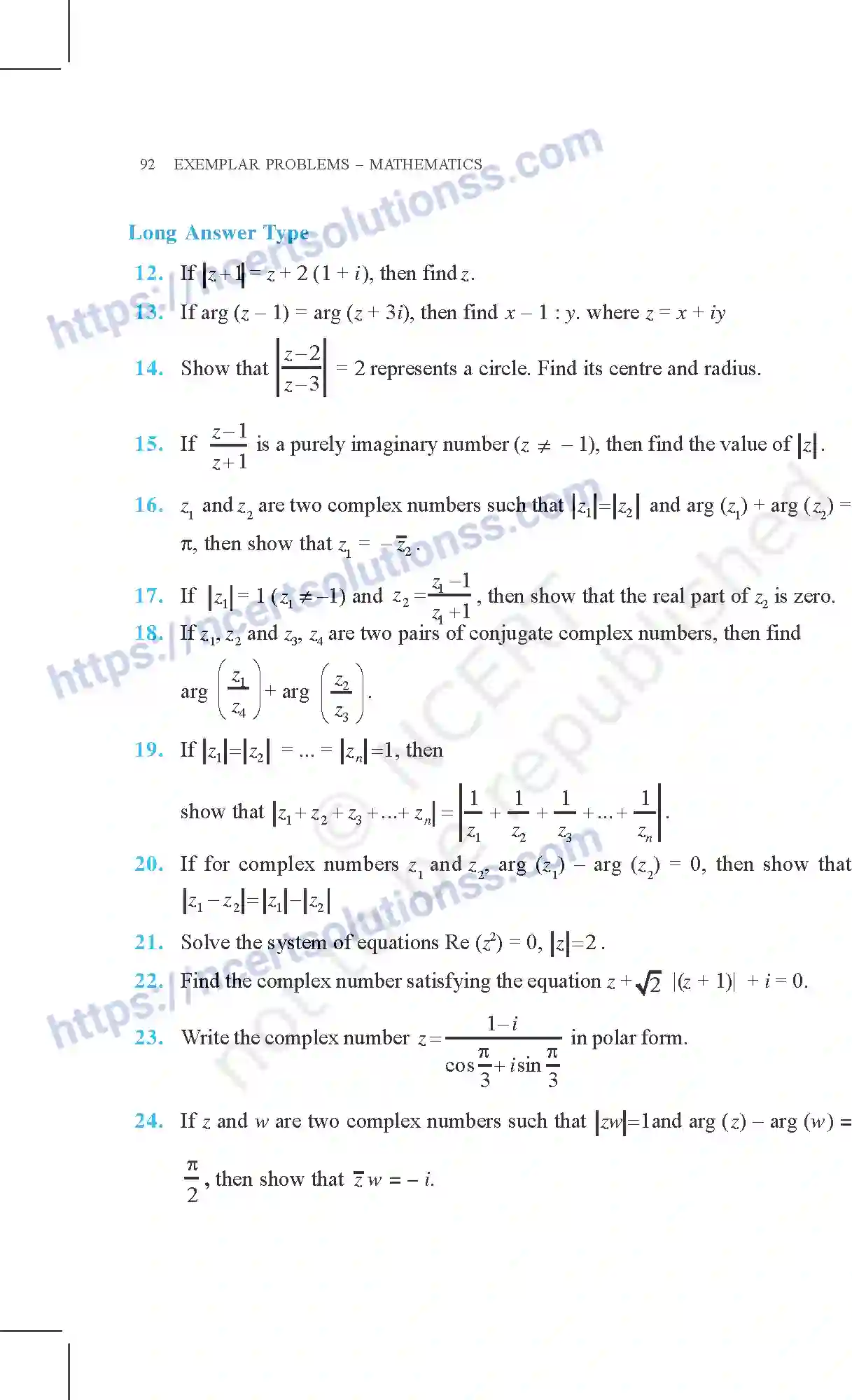 NCERT-Exemplar-Questions-Class-11-Mathematics--Complex-Numbers-And-Quadratic-Equations-75-page-20