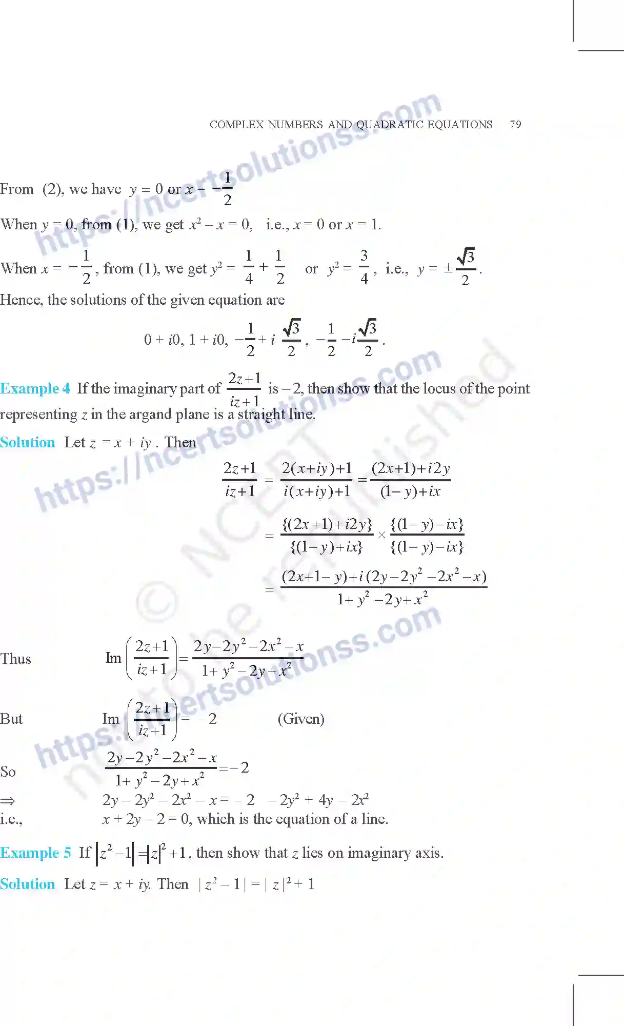 NCERT-Exemplar-Questions-Class-11-Mathematics--Complex-Numbers-And-Quadratic-Equations-75-page-7