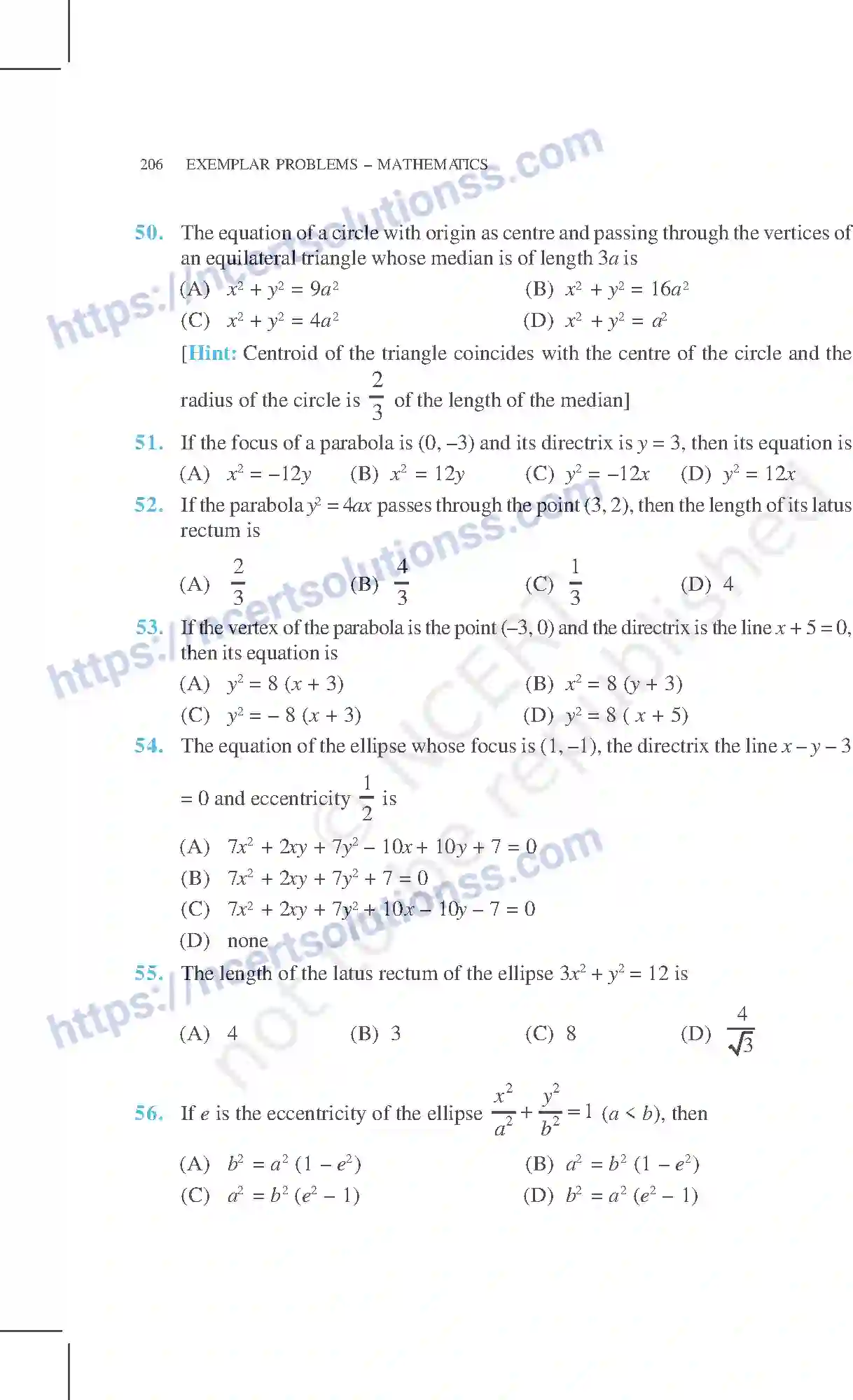 NCERT-Exemplar-Questions-Class-11-Mathematics--Conic-Sections-81-page-21