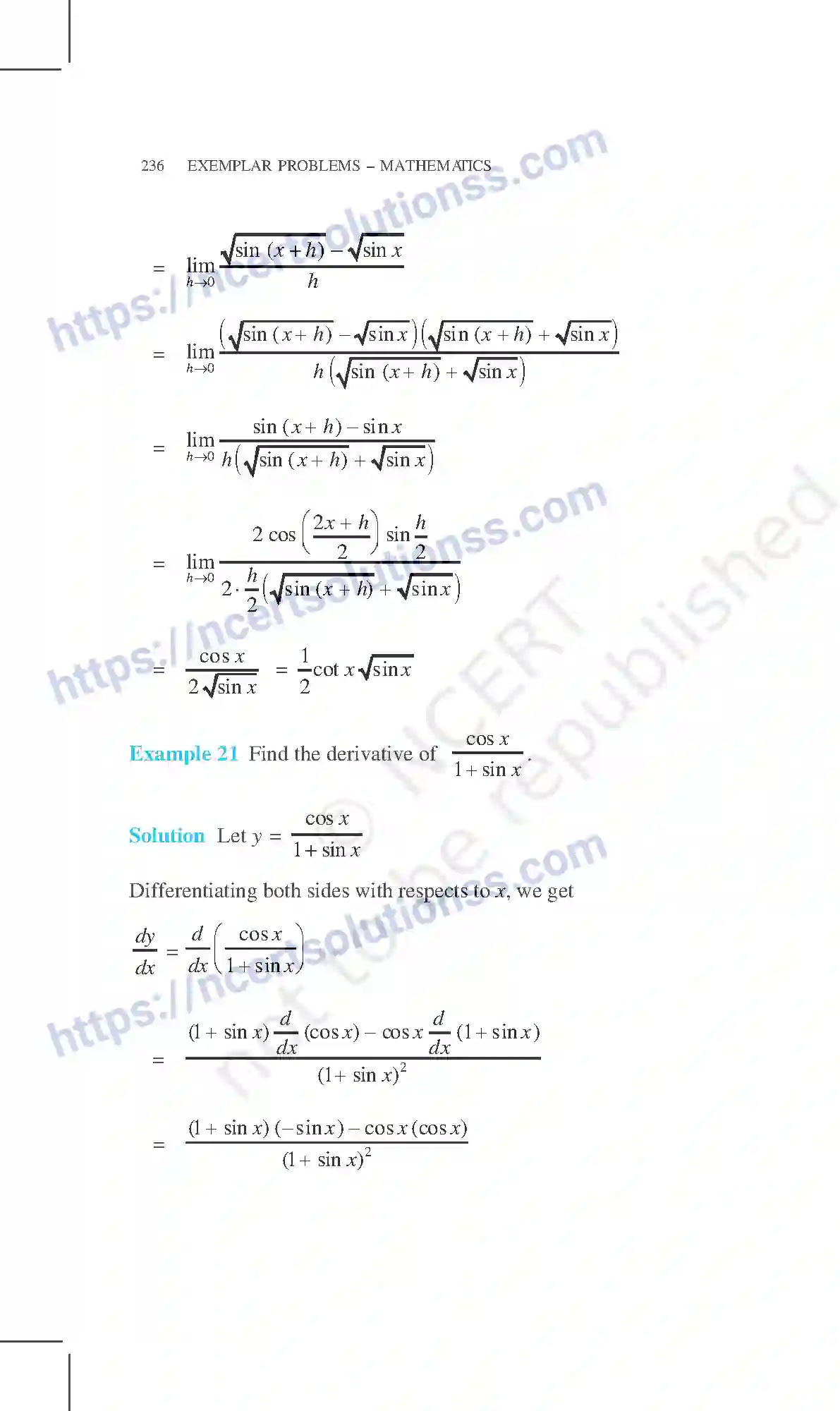 NCERT-Exemplar-Questions-Class-11-Mathematics--Limits-And-Derivatives-83-page-12