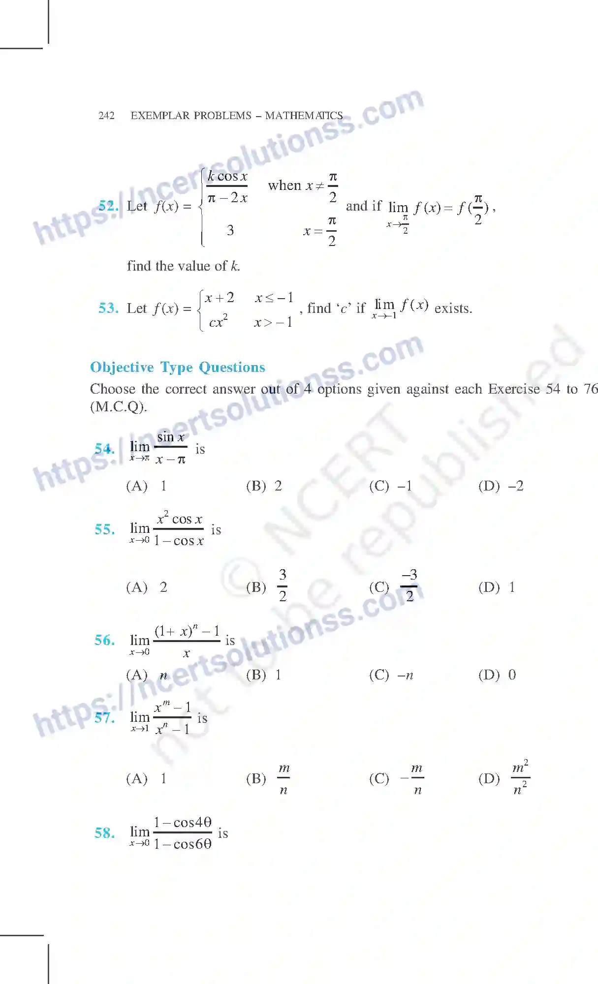 NCERT-Exemplar-Questions-Class-11-Mathematics--Limits-And-Derivatives-83-page-18