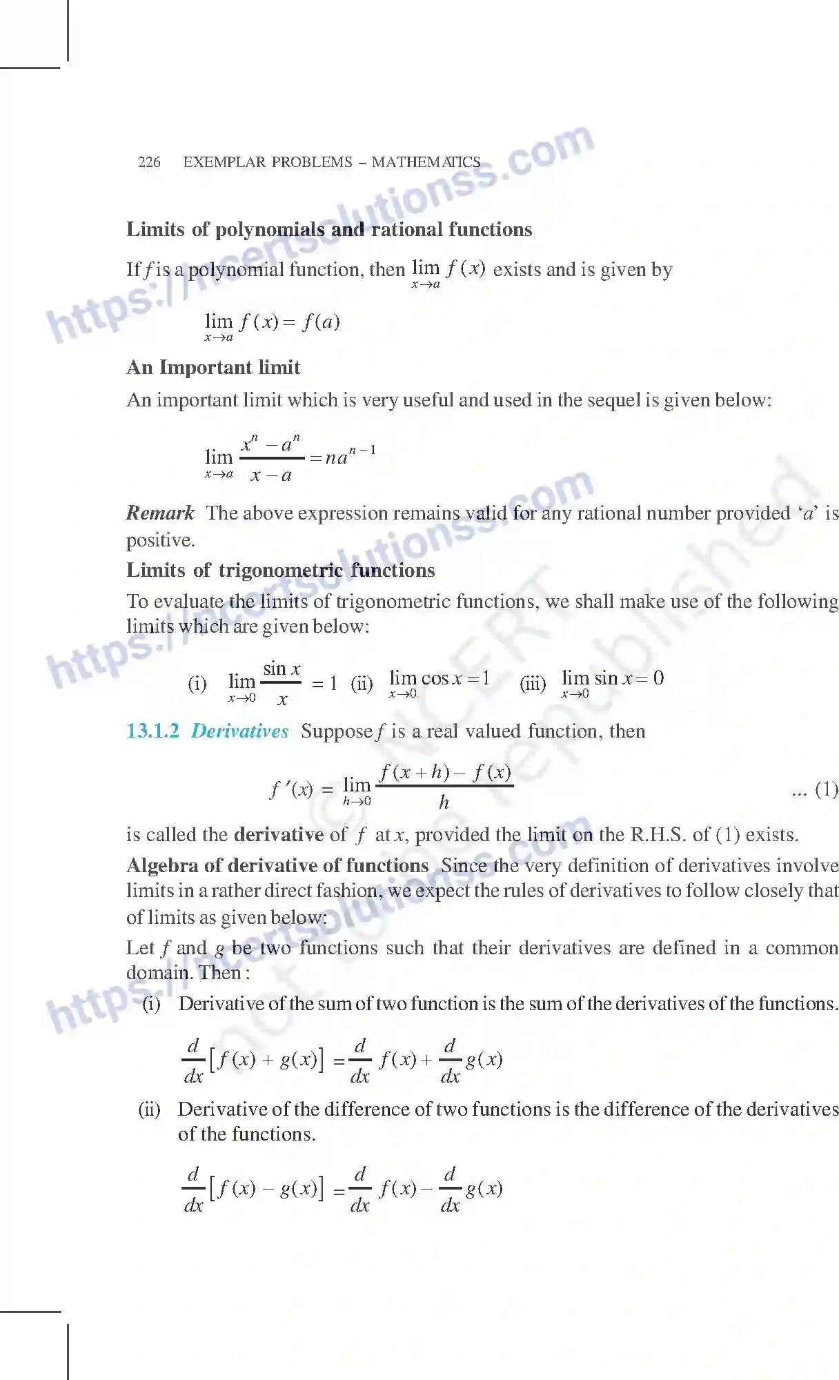 NCERT-Exemplar-Questions-Class-11-Mathematics--Limits-And-Derivatives-83-page-2