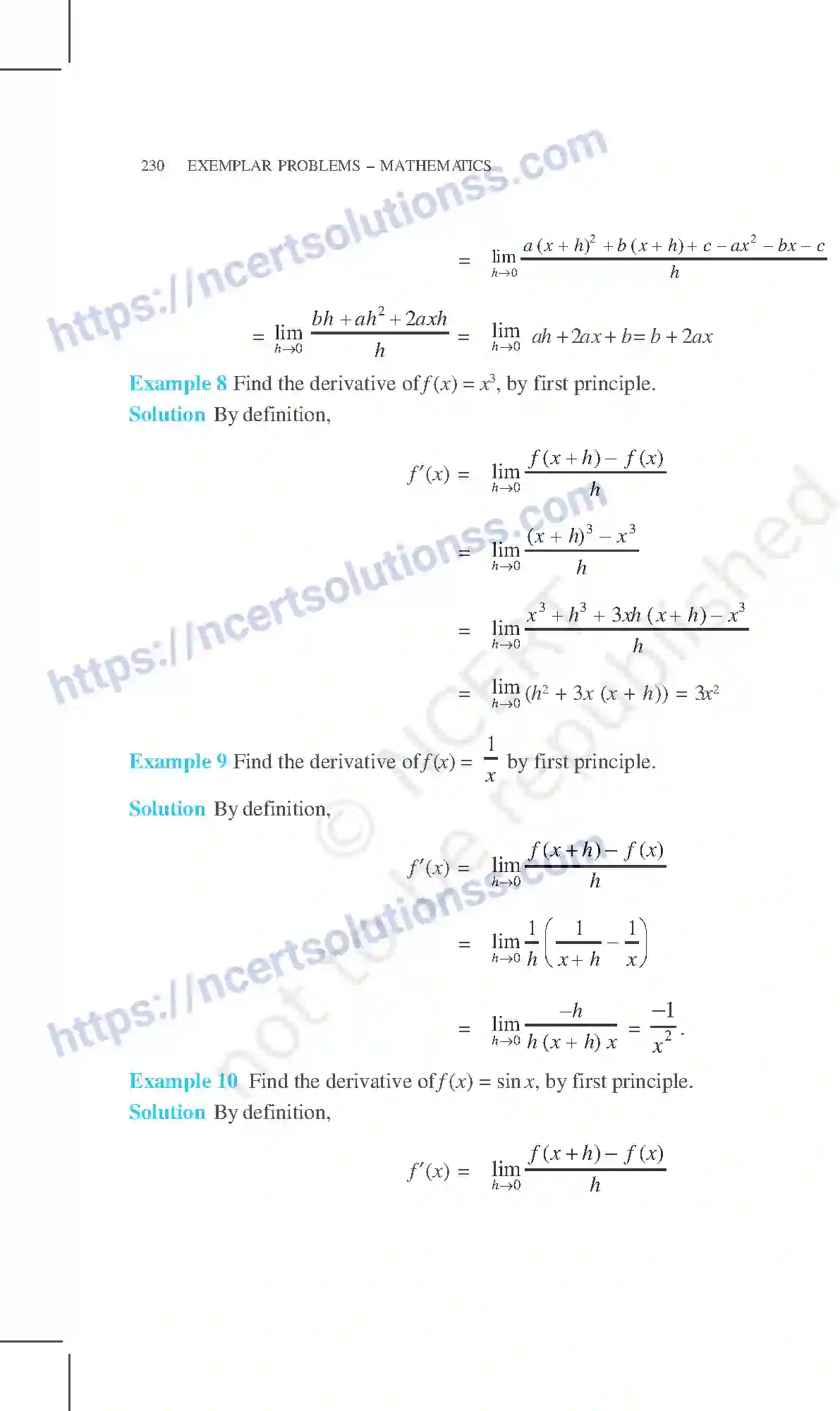 NCERT-Exemplar-Questions-Class-11-Mathematics--Limits-And-Derivatives-83-page-6
