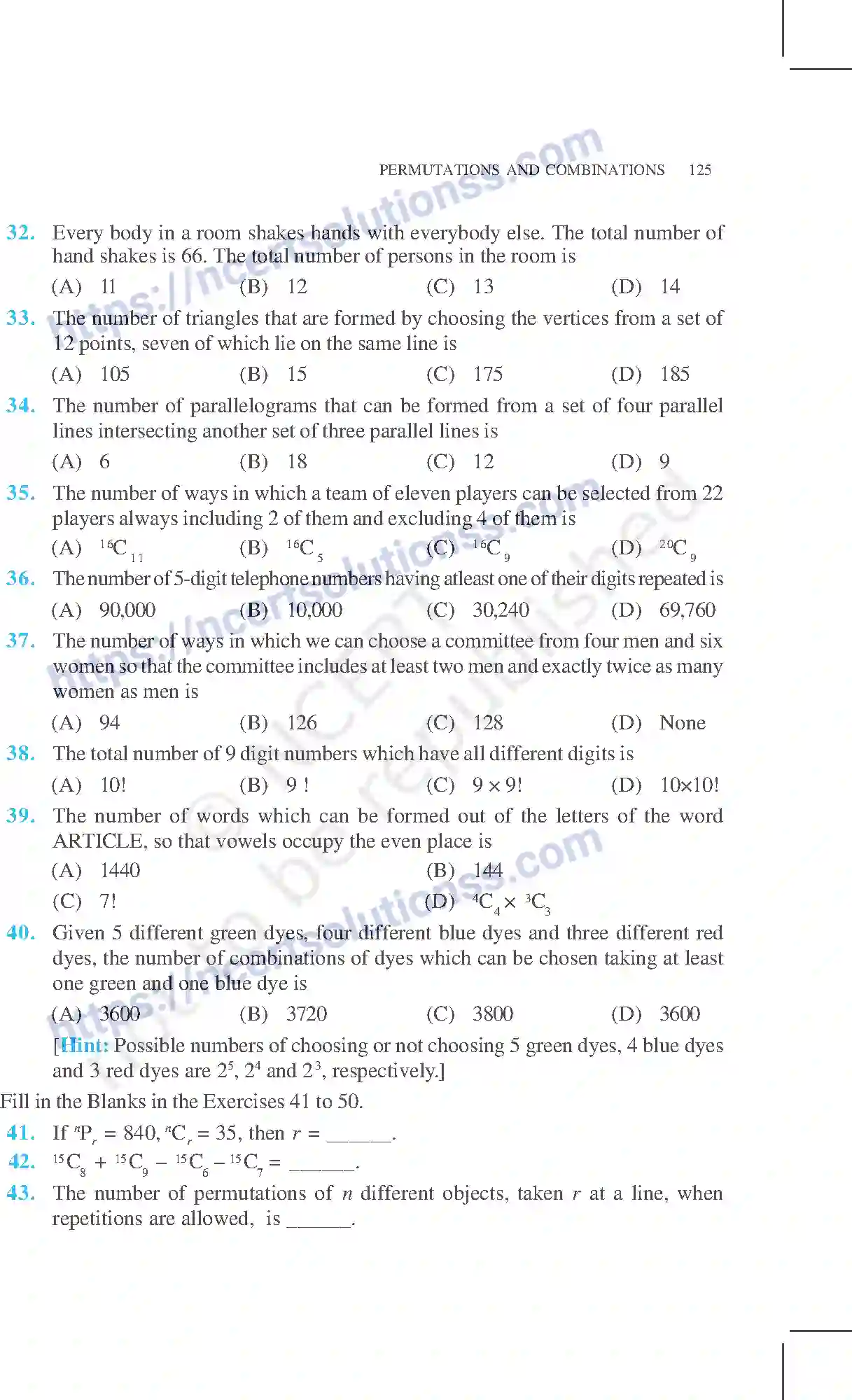 NCERT-Exemplar-Questions-Class-11-Mathematics--Permutations-And-Combinations-77-page-12
