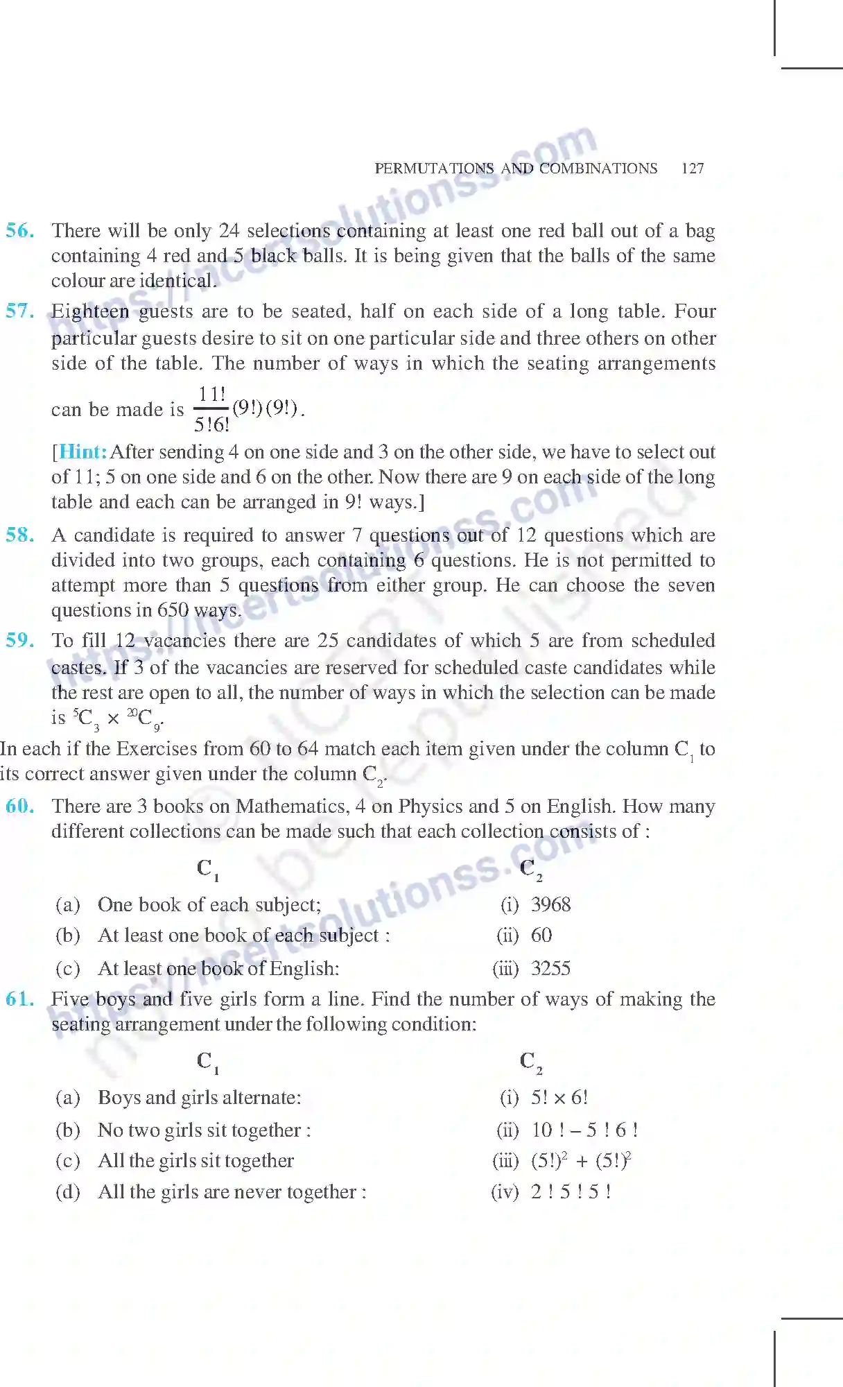NCERT-Exemplar-Questions-Class-11-Mathematics--Permutations-And-Combinations-77-page-14
