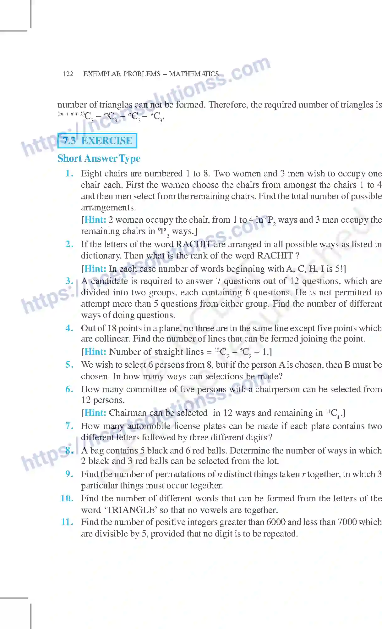 NCERT-Exemplar-Questions-Class-11-Mathematics--Permutations-And-Combinations-77-page-9