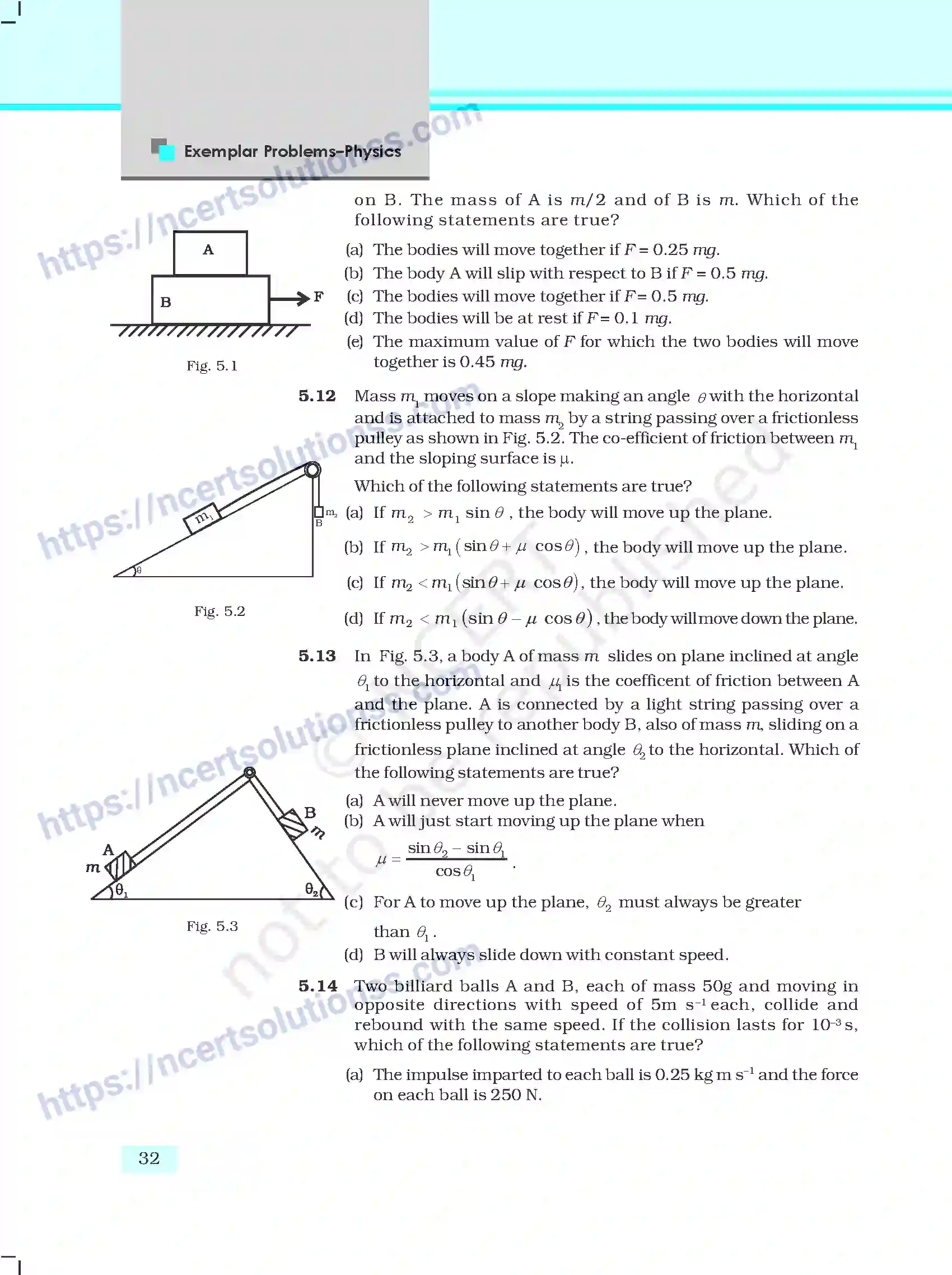 NCERT-Exemplar-Questions-Class-11-Physics--Laws-of-Motion-133-page-4