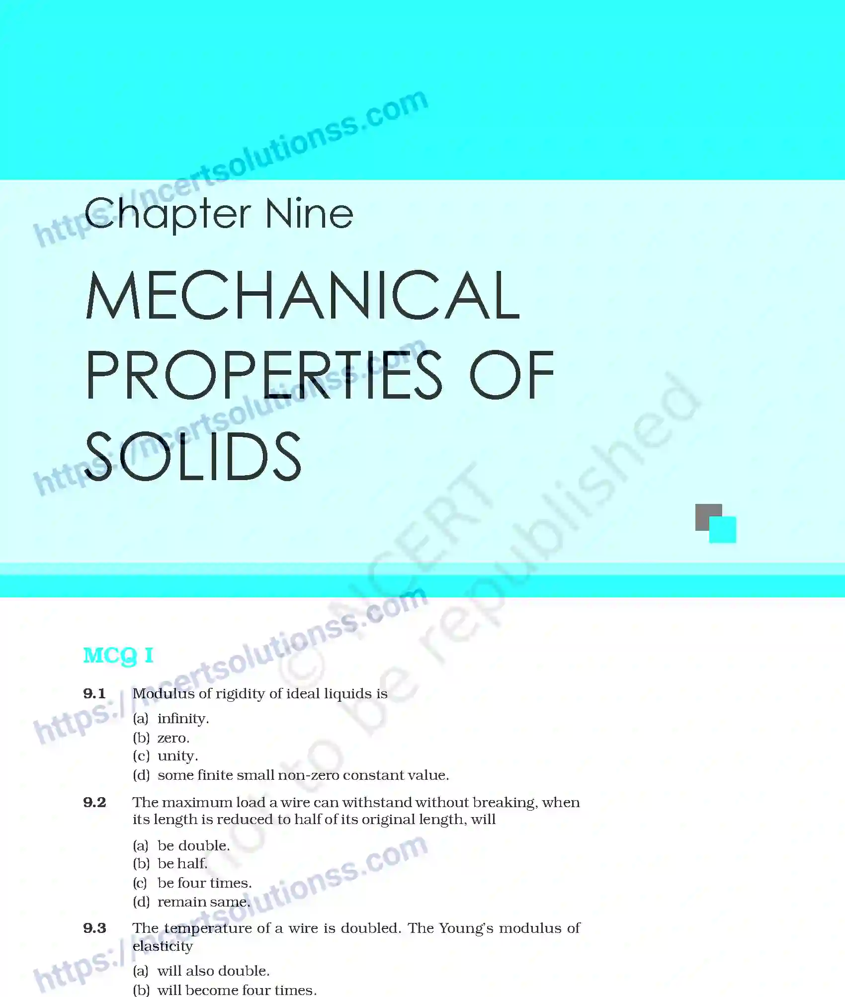 NCERT-Exemplar-Questions-Class-11-Physics--Mechanical-Properties-of-Solids-137-page-1