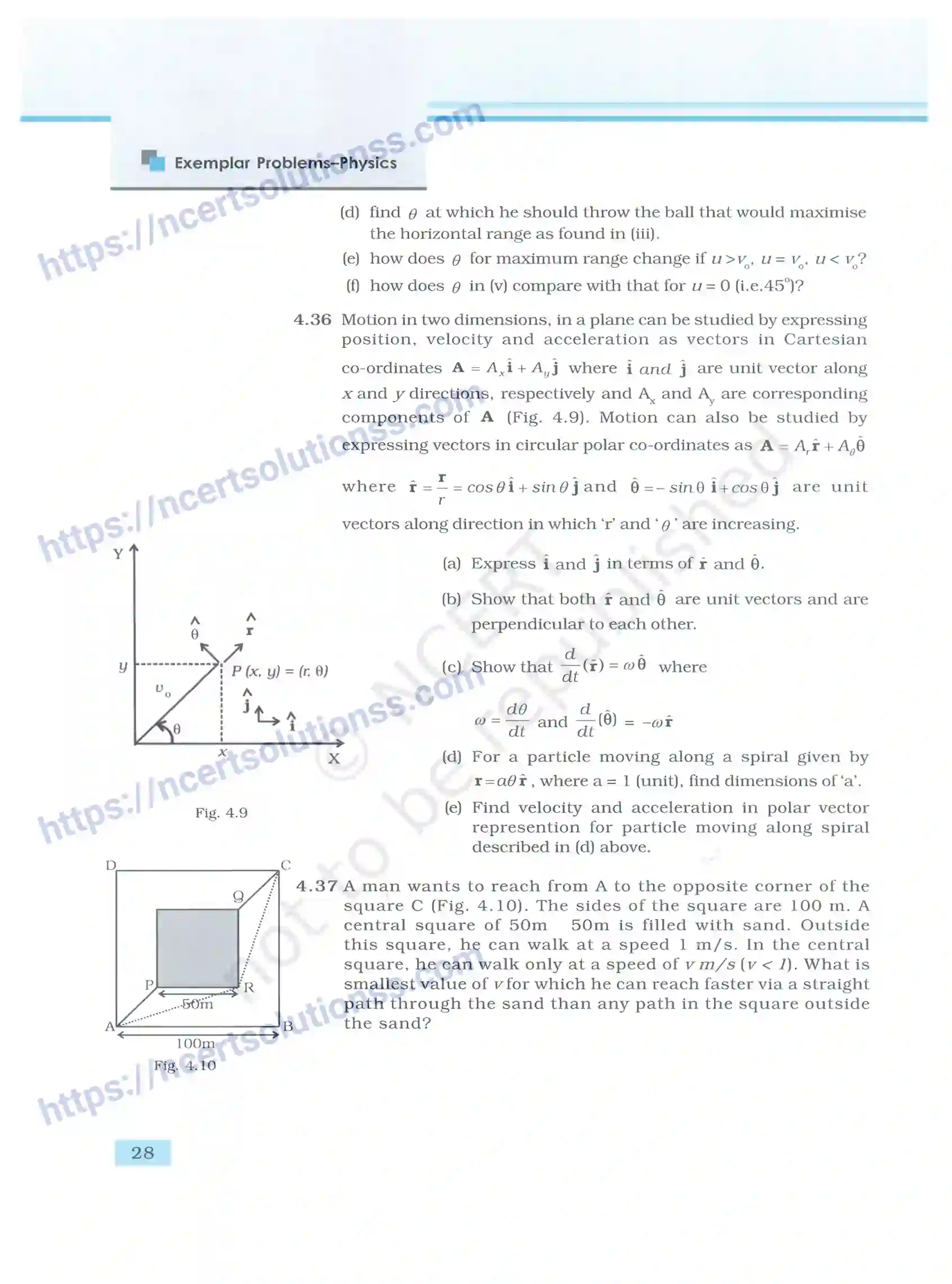 NCERT-Exemplar-Questions-Class-11-Physics--Motion-In-a-Plane-132-page-10