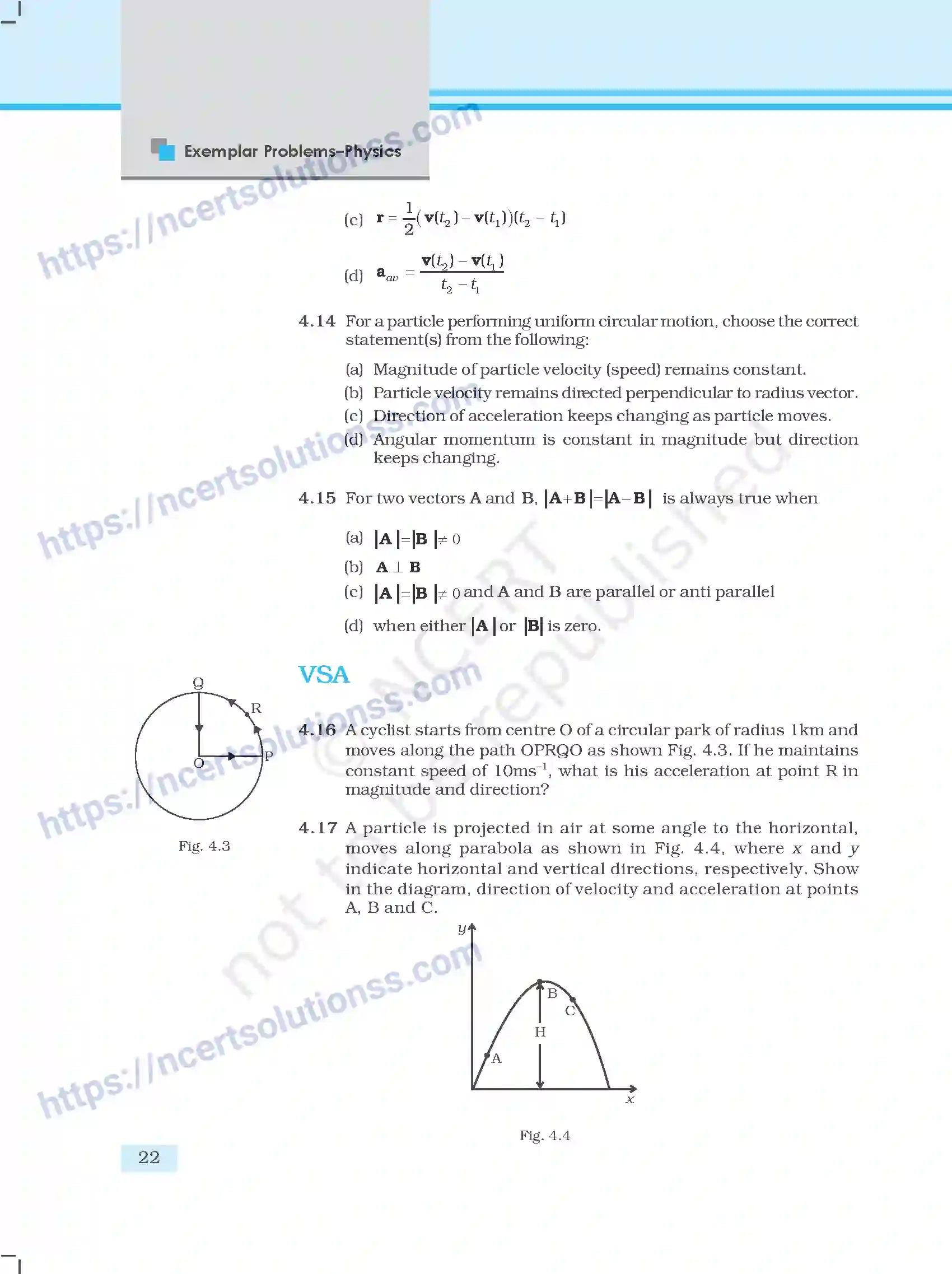 NCERT-Exemplar-Questions-Class-11-Physics--Motion-In-a-Plane-132-page-4