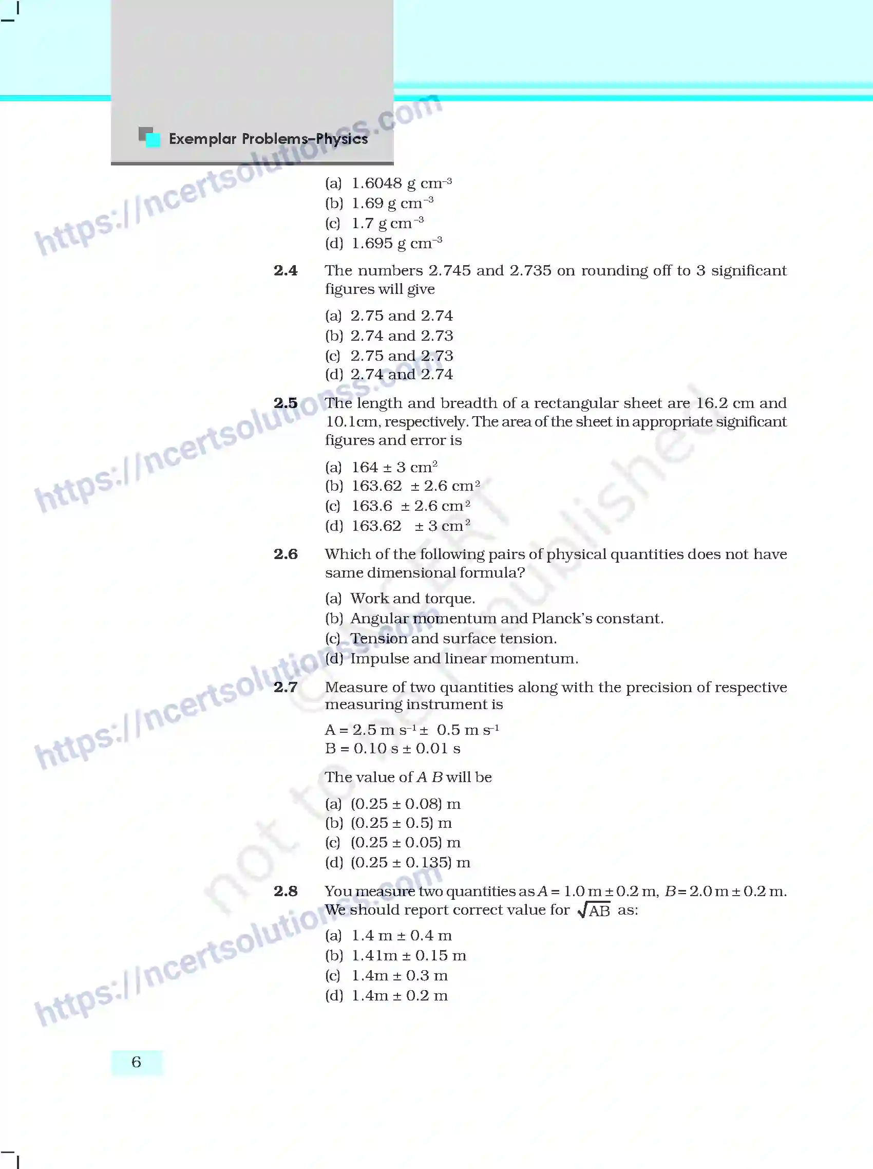 NCERT-Exemplar-Questions-Class-11-Physics--Units-and-Measurements-130-page-2