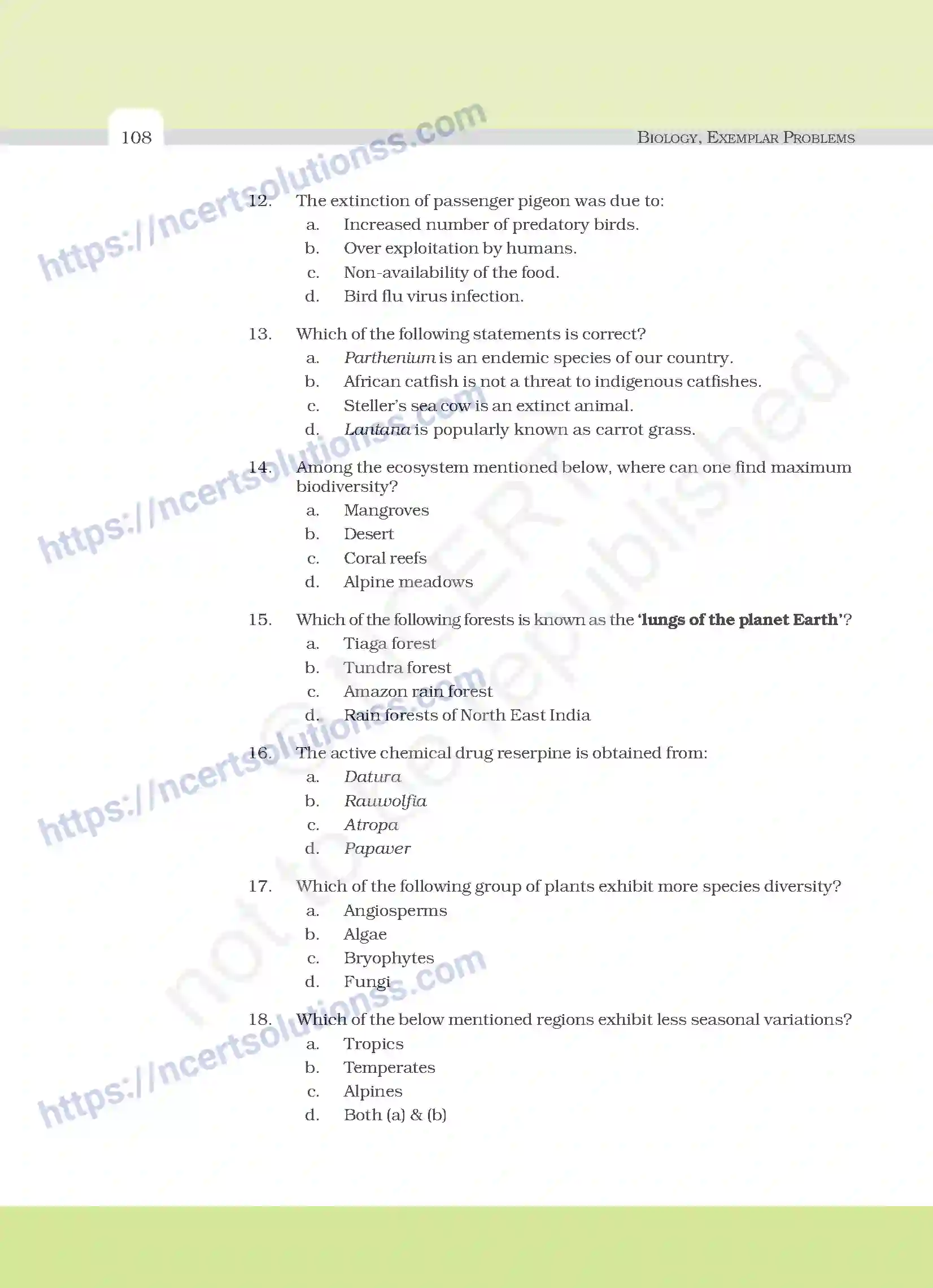 NCERT-Exemplar-Questions-Class-12-Biology--Biodiversity-And-Conservation-31-page-3