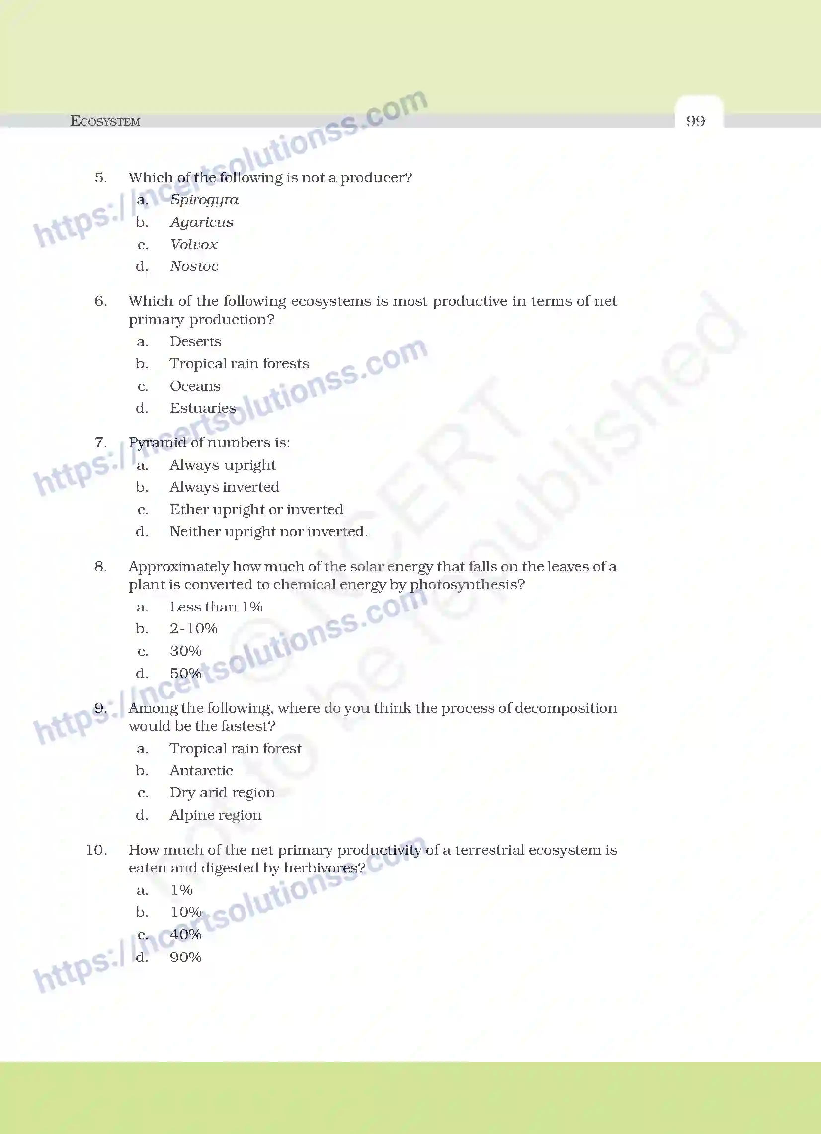 NCERT-Exemplar-Questions-Class-12-Biology--Ecosystem-30-page-2