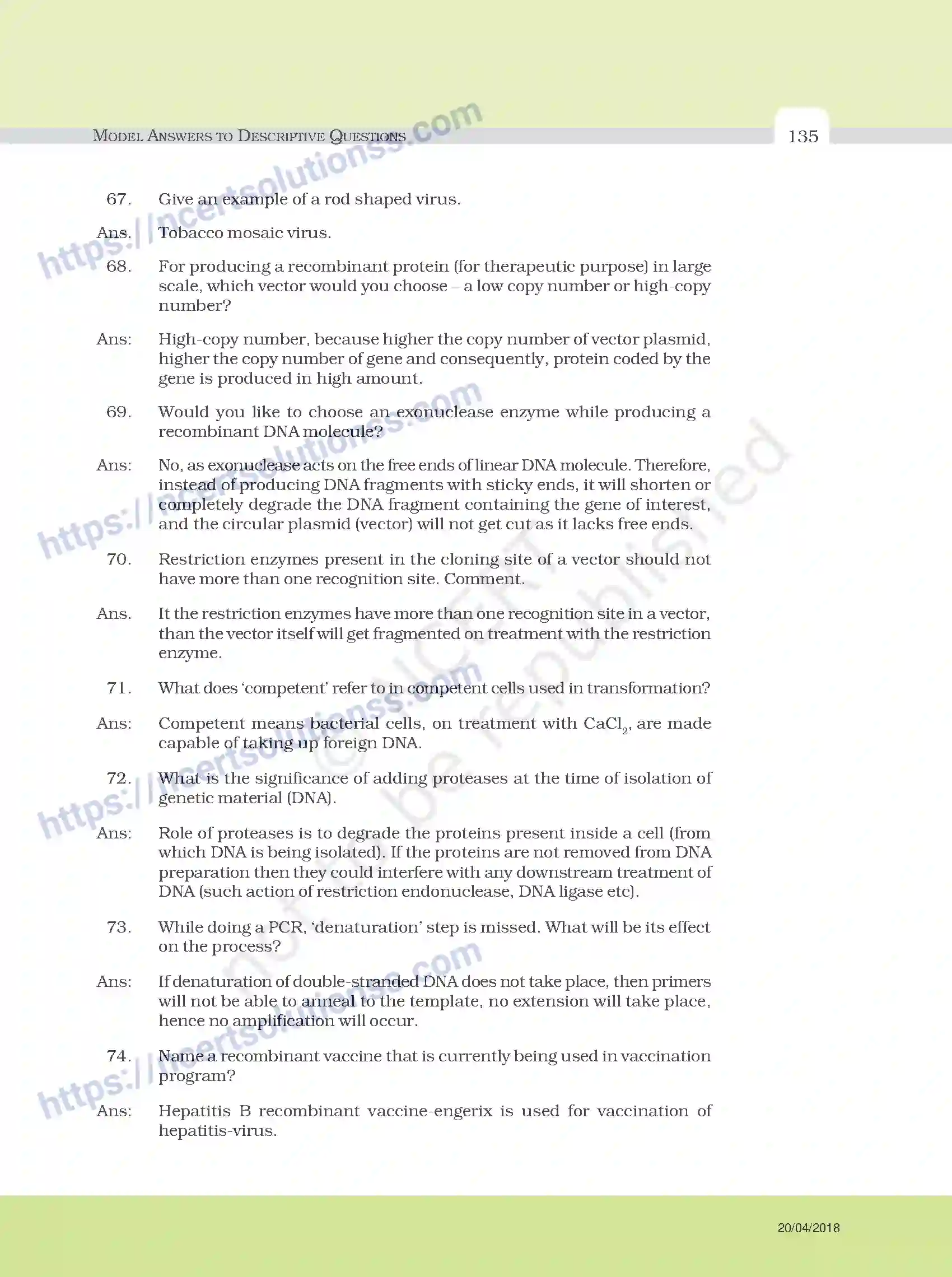 NCERT-Exemplar-Questions-Class-12-Biology--Model-Answers-to-Descriptive-Questions-33-page-11