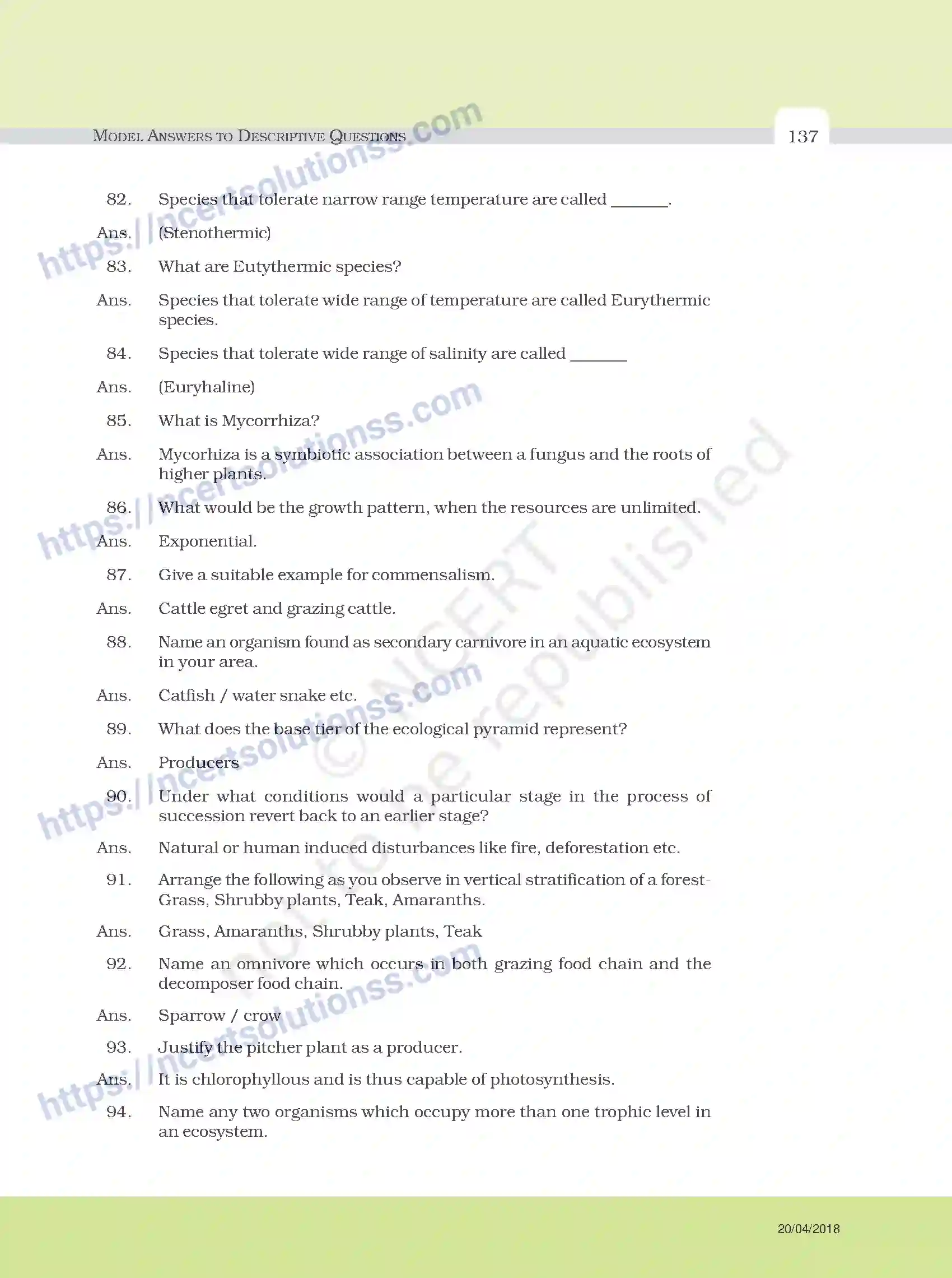 NCERT-Exemplar-Questions-Class-12-Biology--Model-Answers-to-Descriptive-Questions-33-page-13