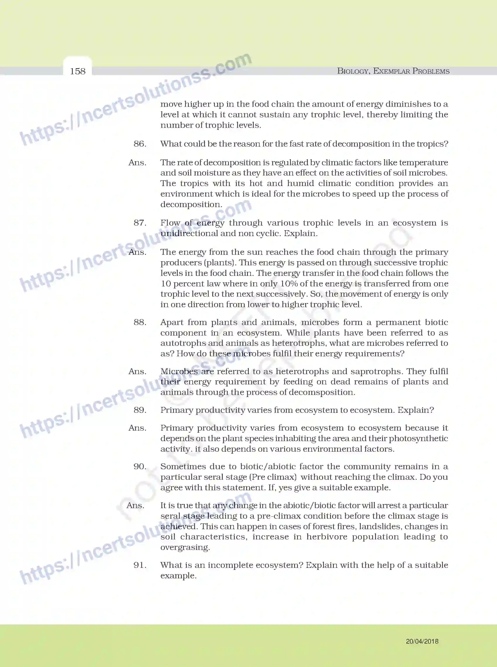 NCERT-Exemplar-Questions-Class-12-Biology--Model-Answers-to-Descriptive-Questions-33-page-34