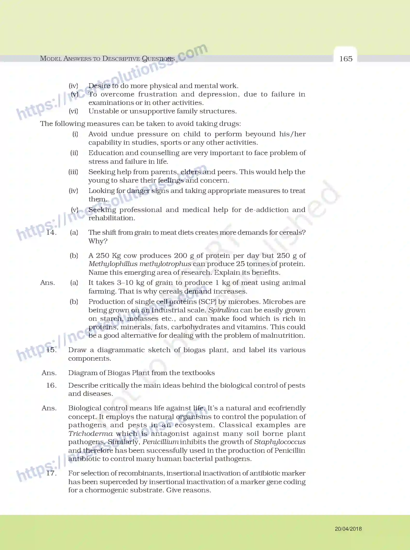 NCERT-Exemplar-Questions-Class-12-Biology--Model-Answers-to-Descriptive-Questions-33-page-41