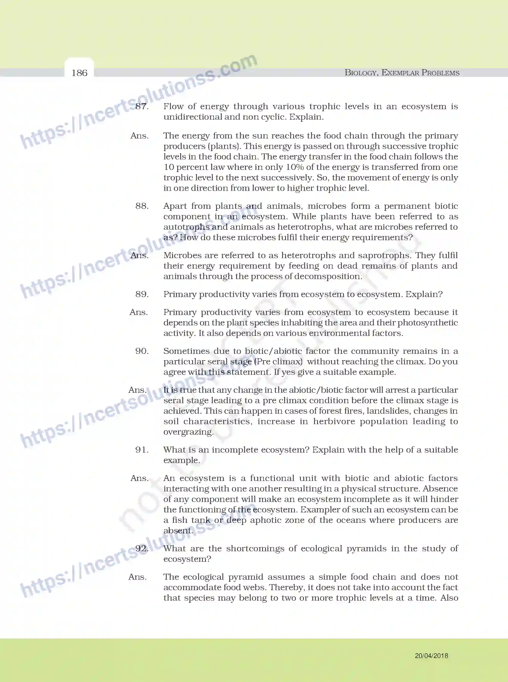 NCERT-Exemplar-Questions-Class-12-Biology--Model-Answers-to-Descriptive-Questions-33-page-62