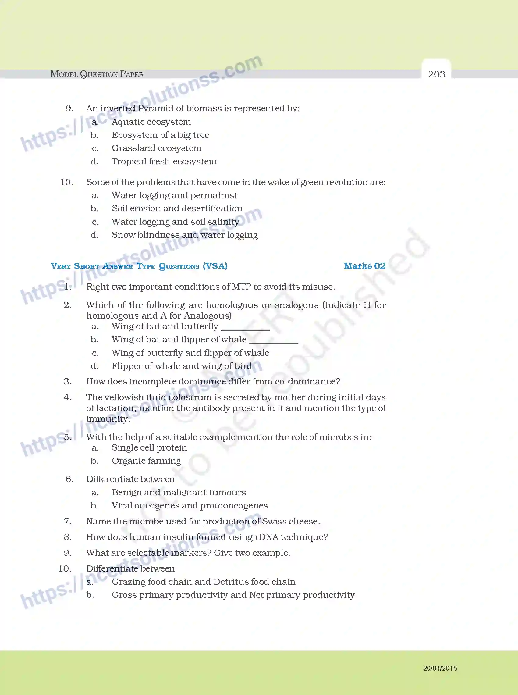 NCERT-Exemplar-Questions-Class-12-Biology--Model-Question-Paper-34-page-4