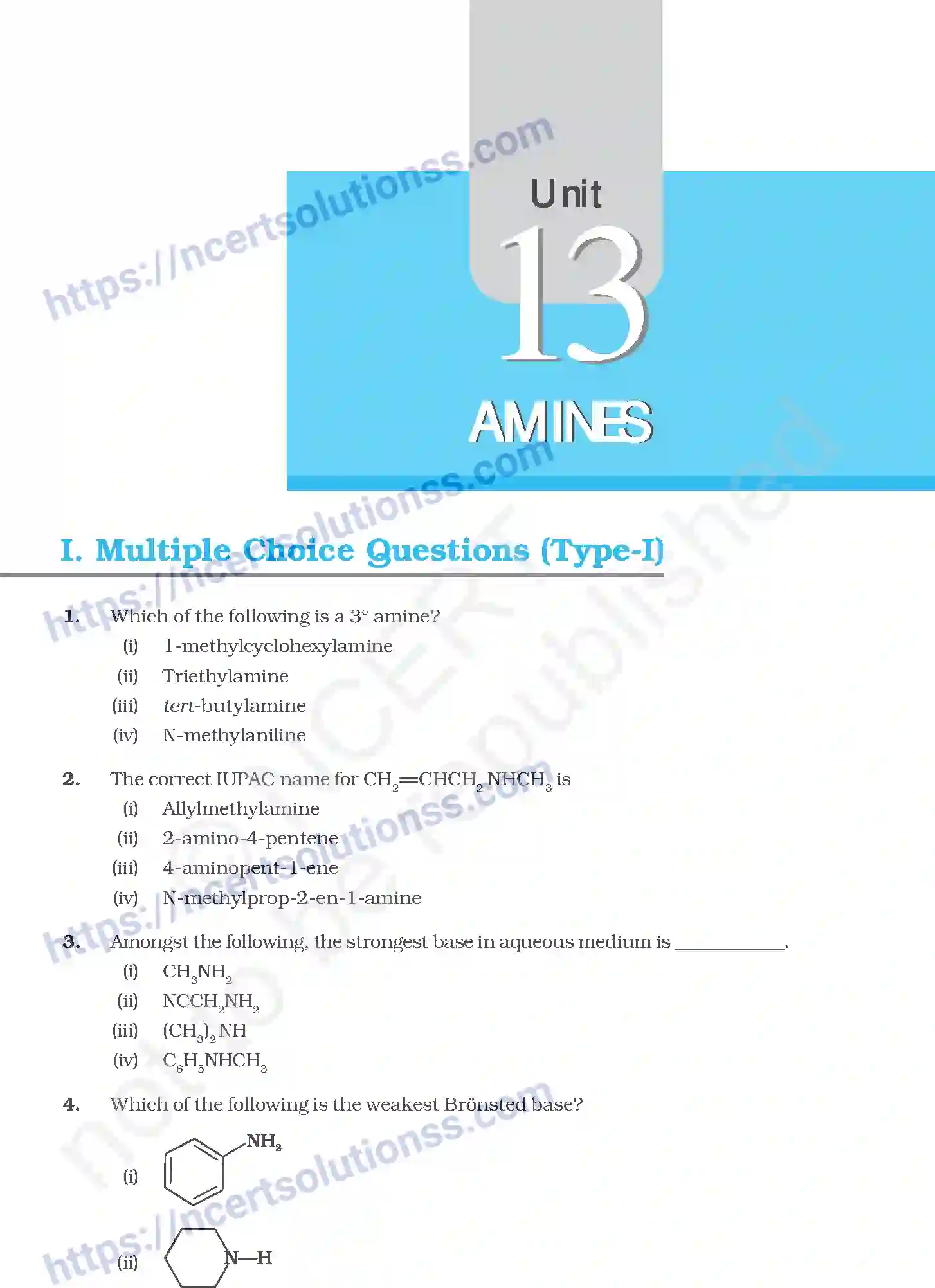 NCERT-Exemplar-Questions-Class-12-Chemistry--Amines-48-page-1
