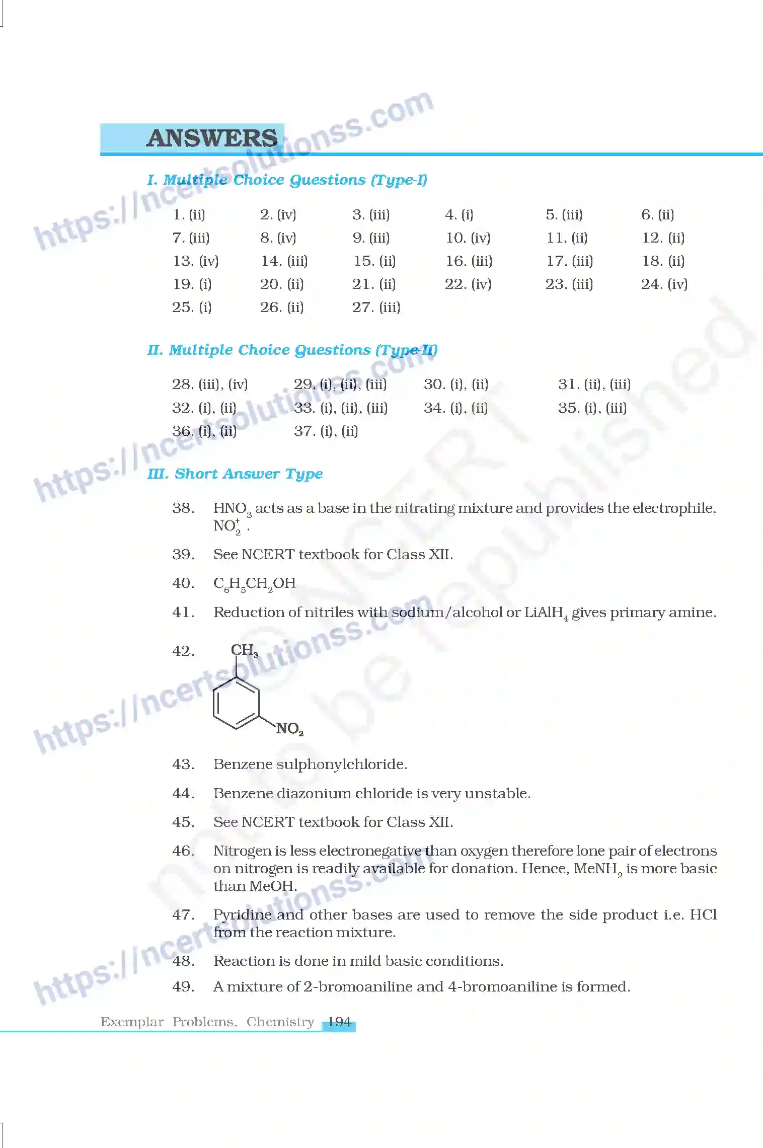 NCERT-Exemplar-Questions-Class-12-Chemistry--Amines-48-page-15