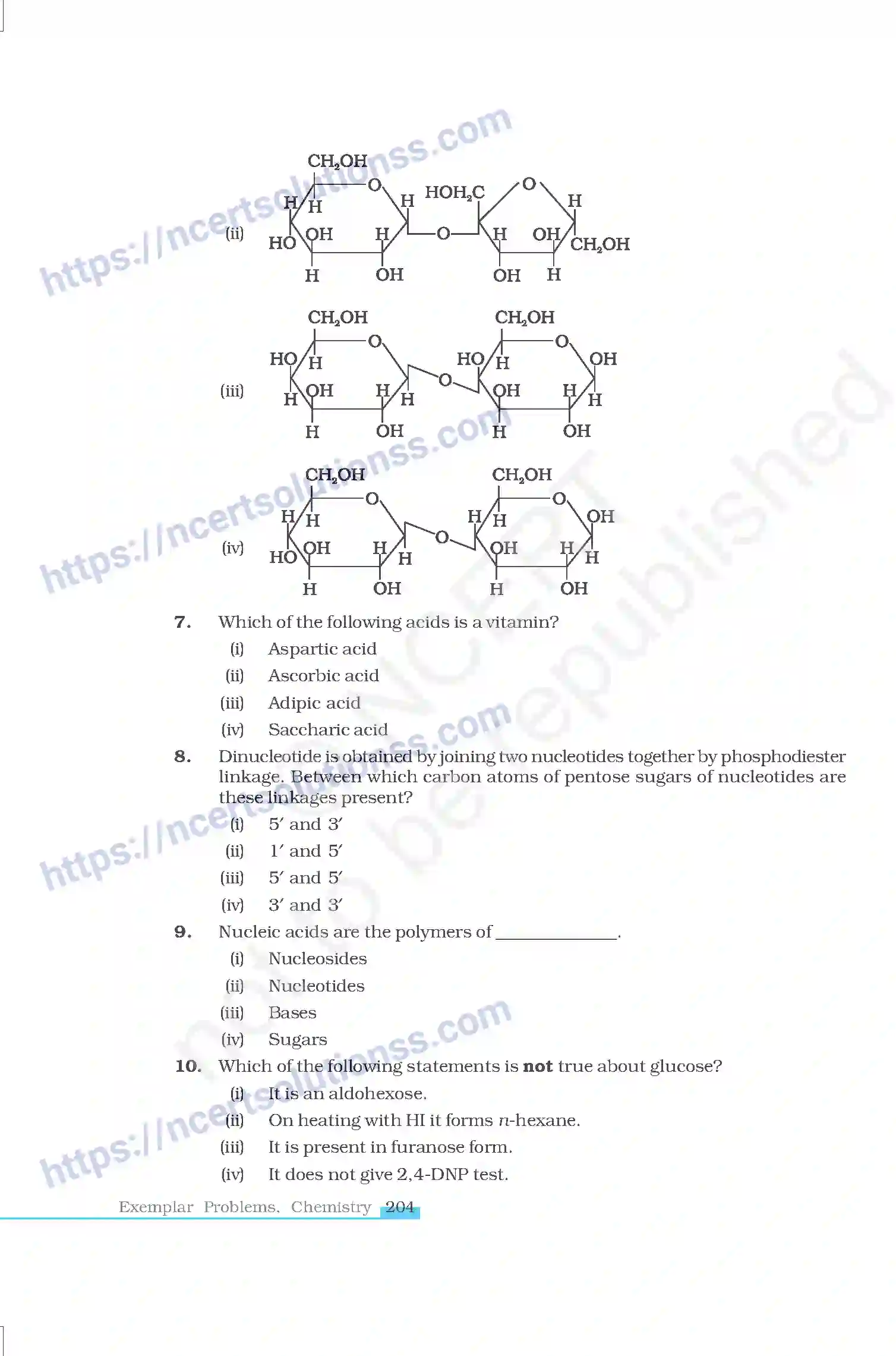NCERT-Exemplar-Questions-Class-12-Chemistry--Biomolecules-49-page-3
