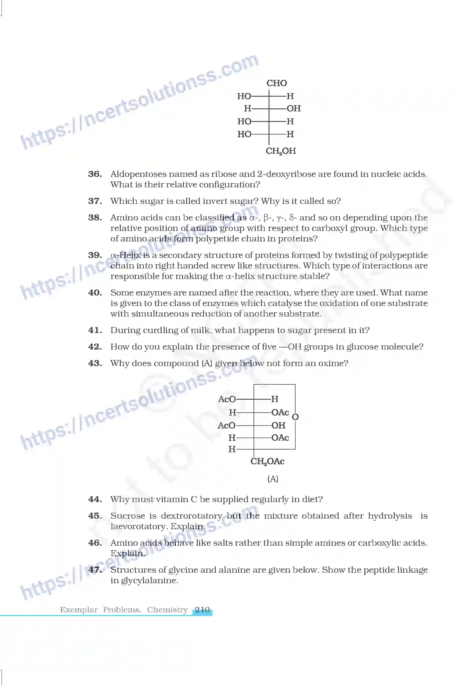 NCERT-Exemplar-Questions-Class-12-Chemistry--Biomolecules-49-page-9