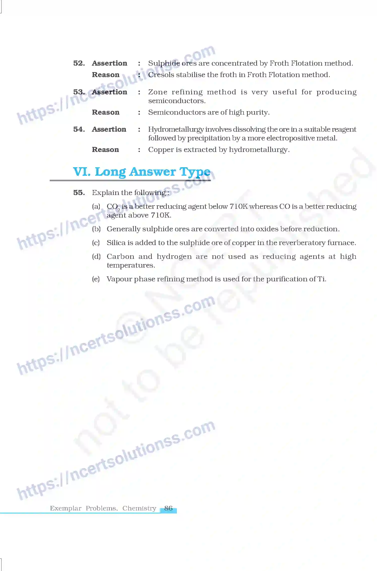 NCERT-Exemplar-Questions-Class-12-Chemistry--General-Principle-and-Processes-of-Isolation-of-Elements-41-page-10