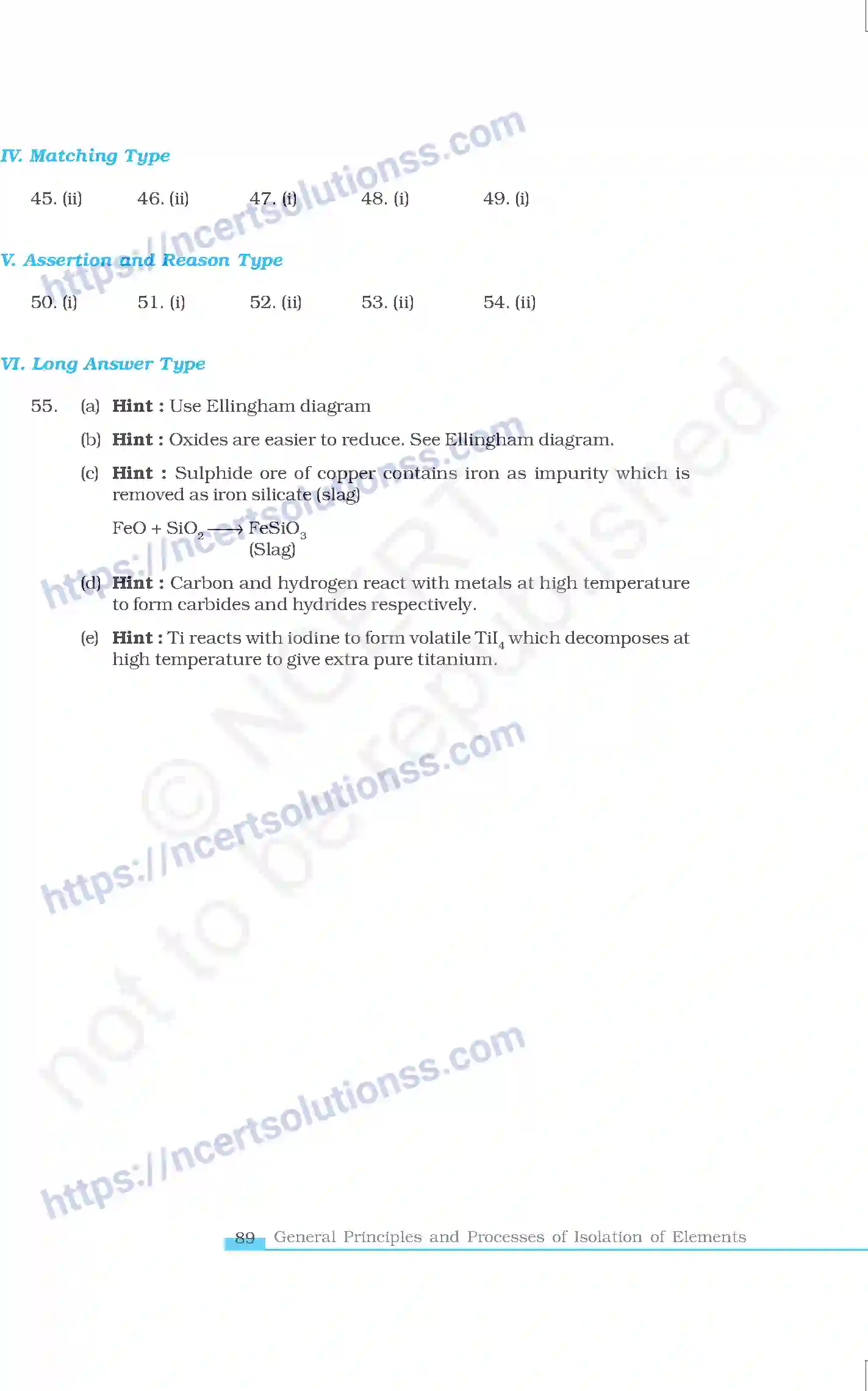NCERT-Exemplar-Questions-Class-12-Chemistry--General-Principle-and-Processes-of-Isolation-of-Elements-41-page-13