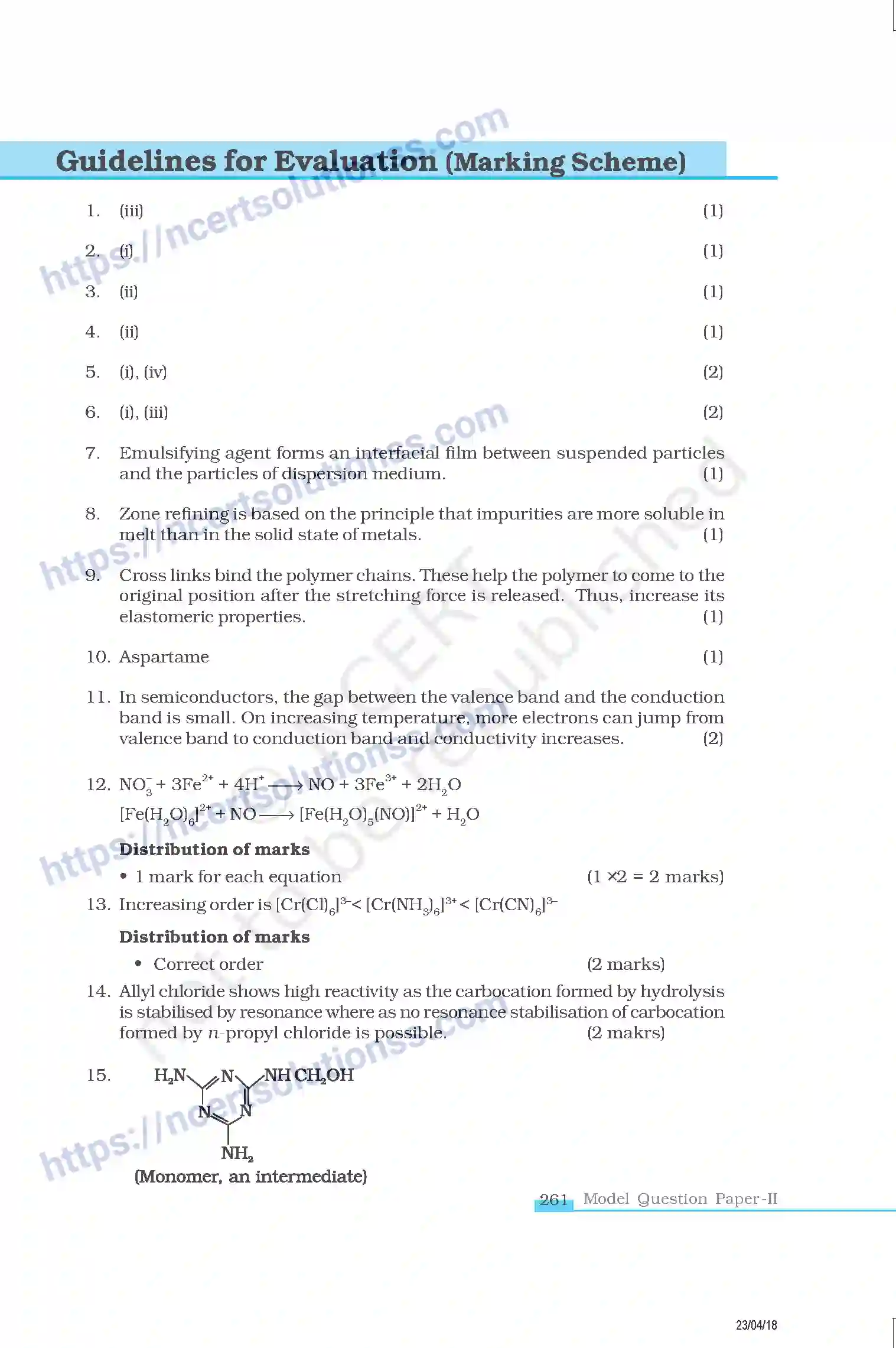 NCERT-Exemplar-Questions-Class-12-Chemistry--Model-Question-Paper-II-53-page-6