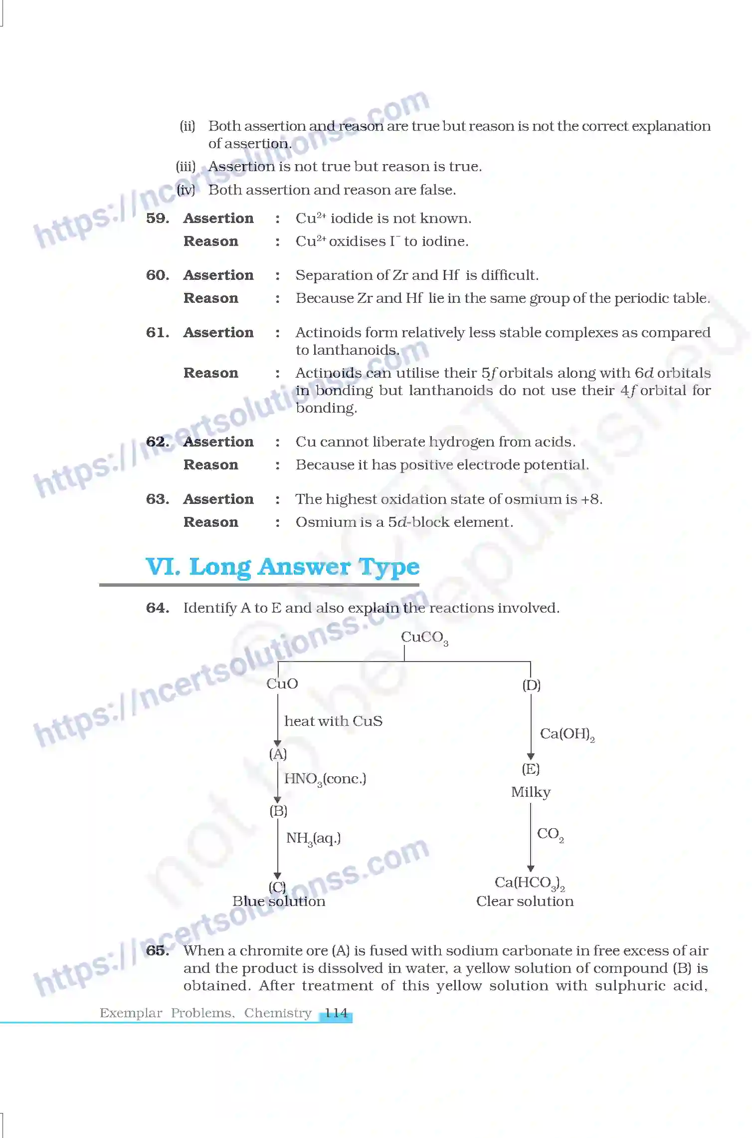 NCERT-Exemplar-Questions-Class-12-Chemistry--The-d-and-f-Block-Elements-43-page-10