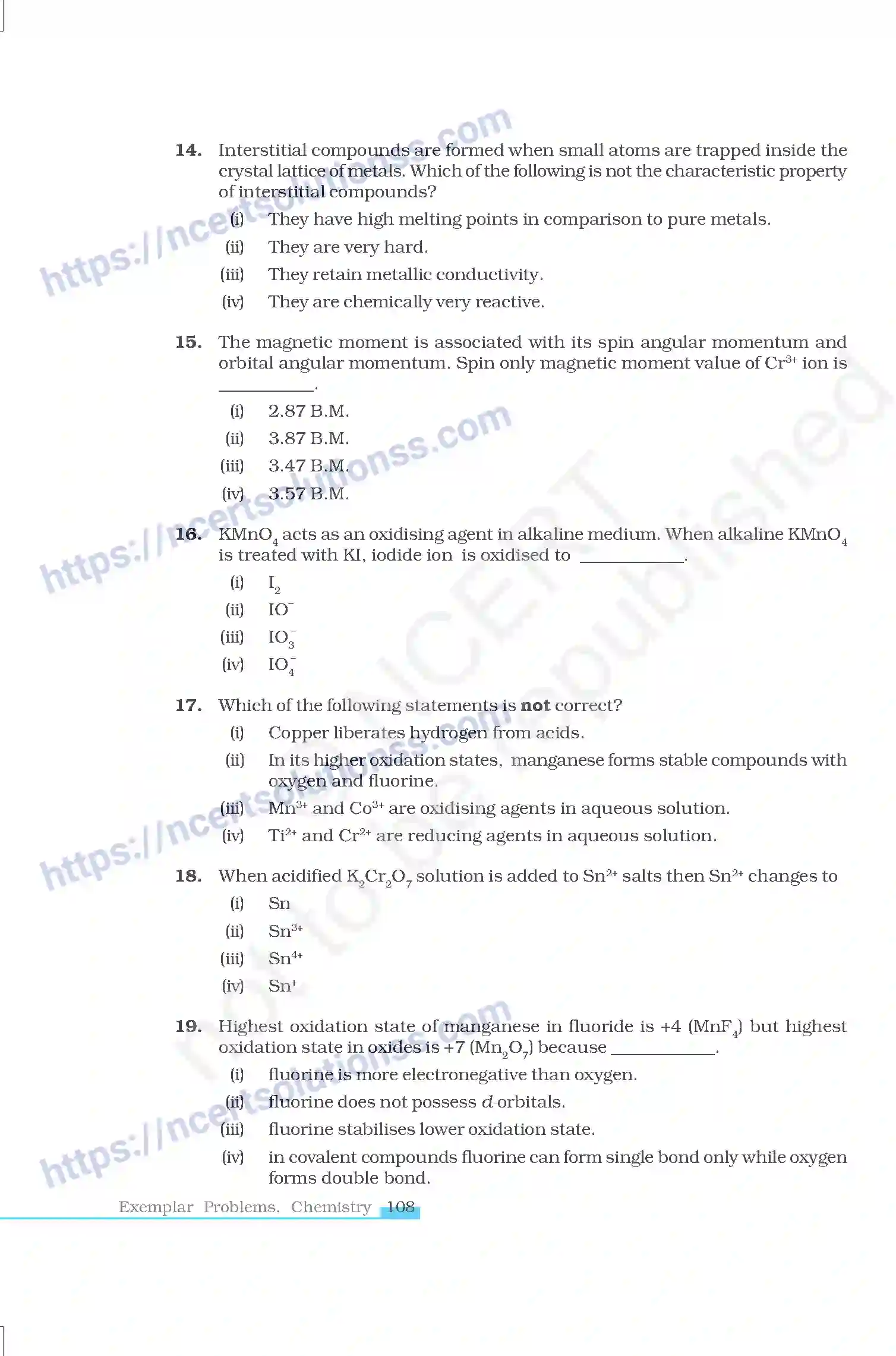 NCERT-Exemplar-Questions-Class-12-Chemistry--The-d-and-f-Block-Elements-43-page-4