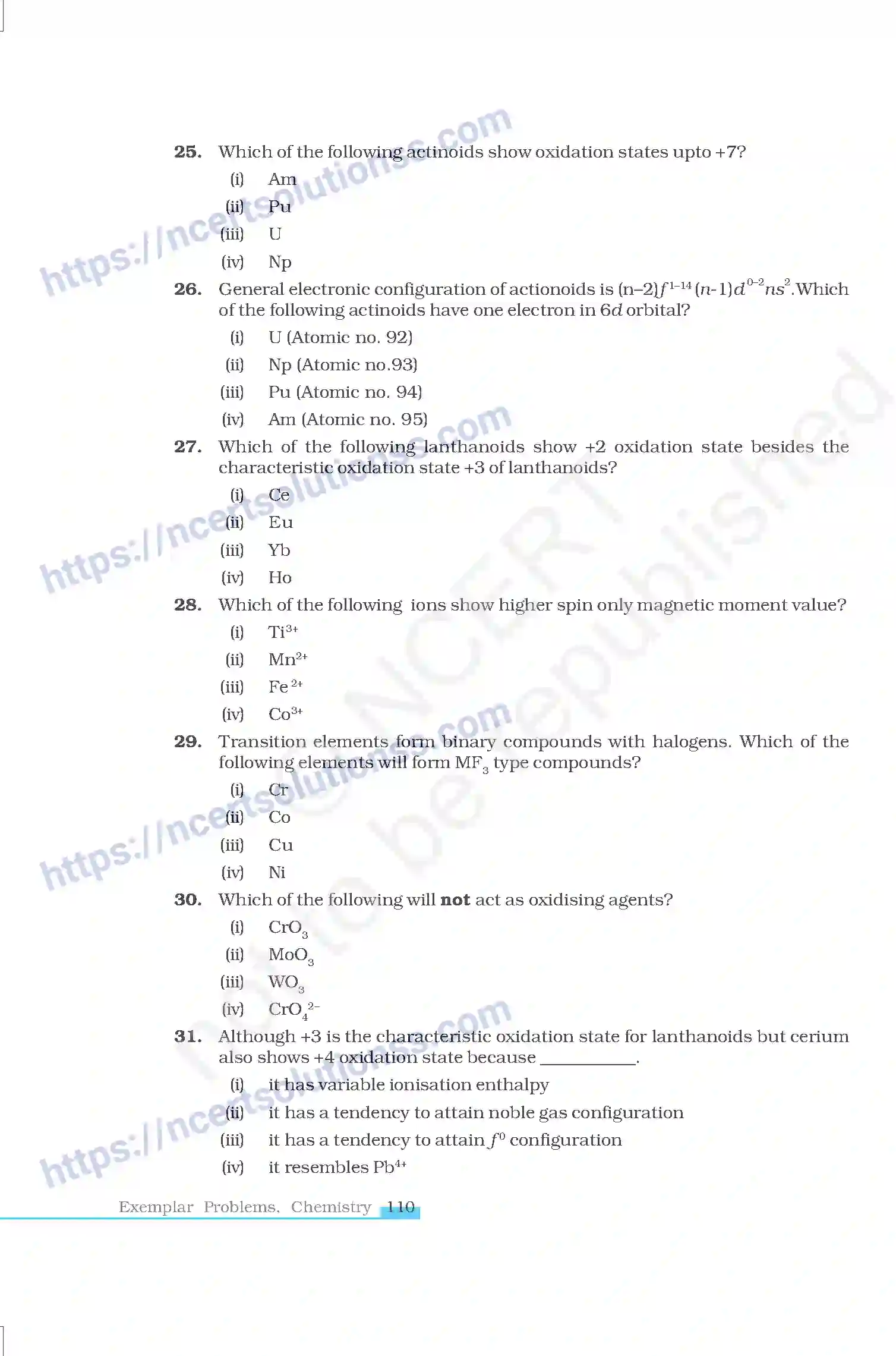 NCERT-Exemplar-Questions-Class-12-Chemistry--The-d-and-f-Block-Elements-43-page-6