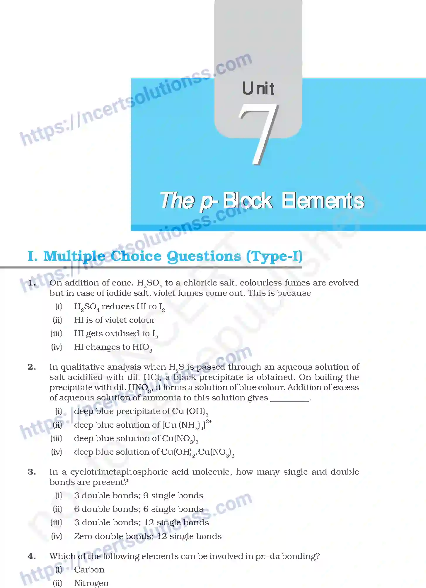 NCERT-Exemplar-Questions-Class-12-Chemistry--The-p-block-Elements-42-page-1