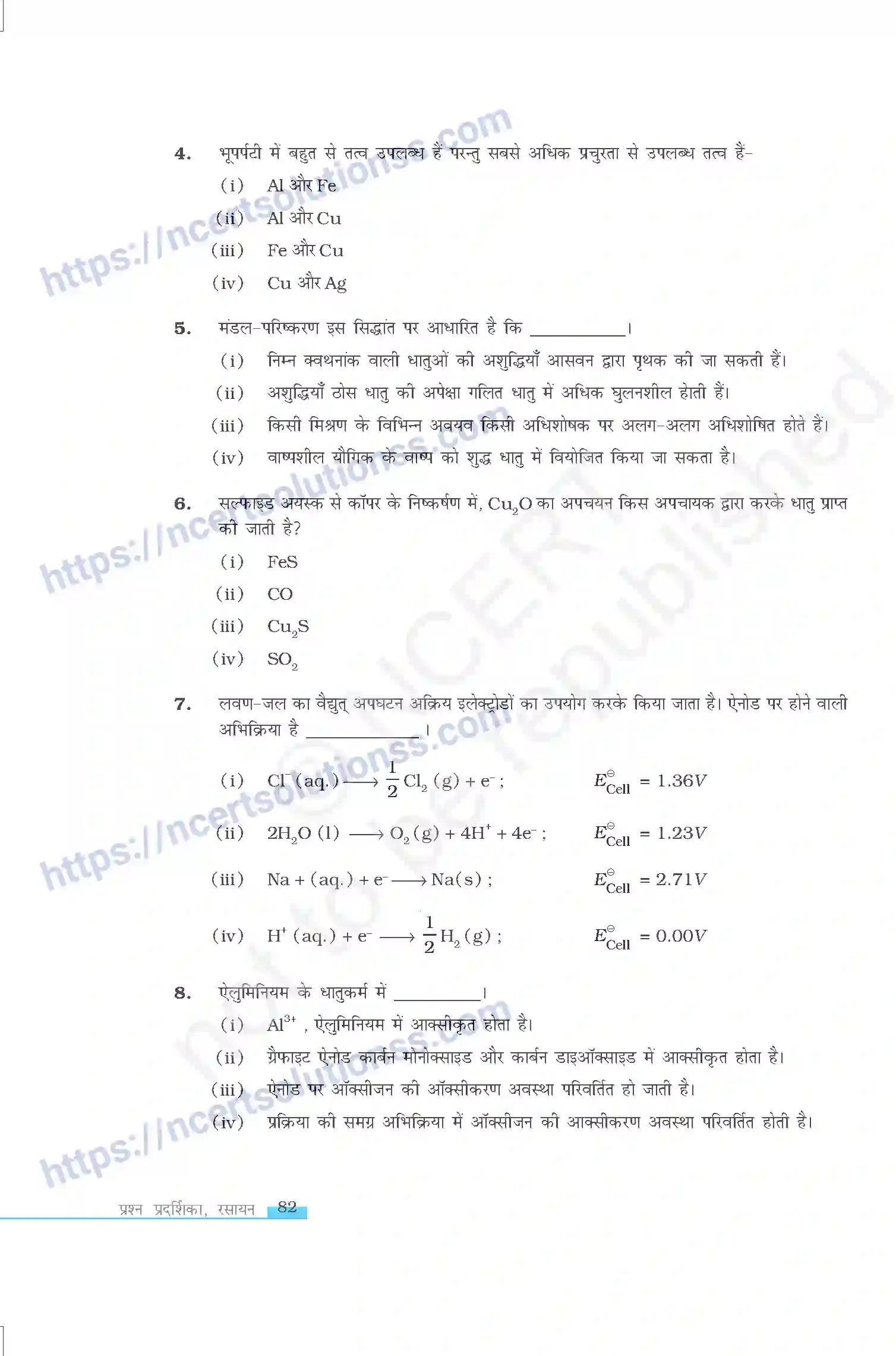 NCERT-Exemplar-Questions-Class-12-Chemistry--तत्वो-के-प्रथक्करण-के-सामान्य-सिधान्न्त-एवं-प्रक्रम-326-page-2