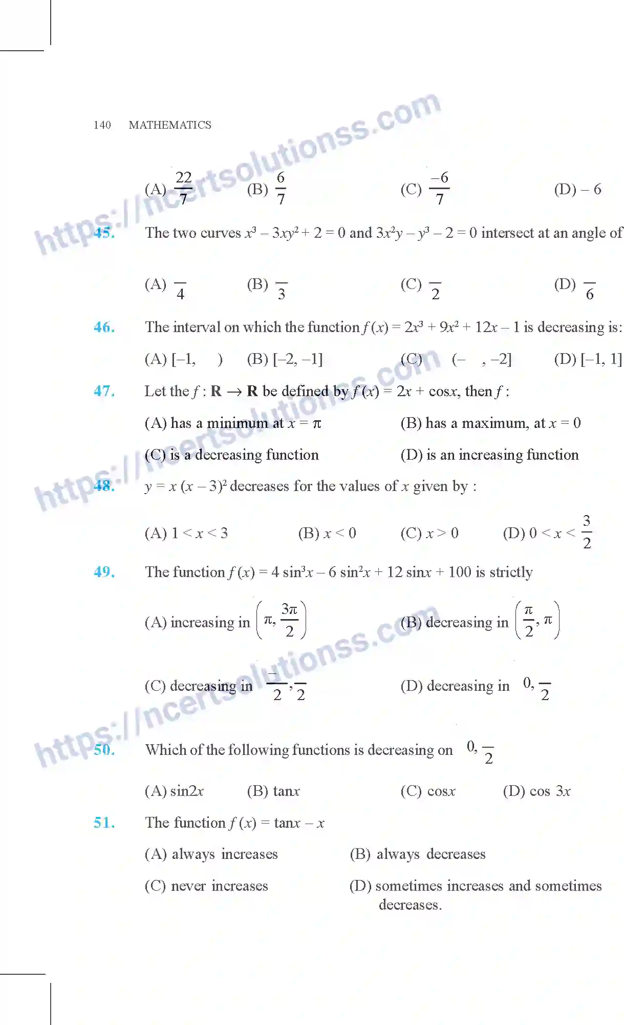 NCERT-Exemplar-Questions-Class-12-Mathematics--Application-Of-Derivatives-6-page-24