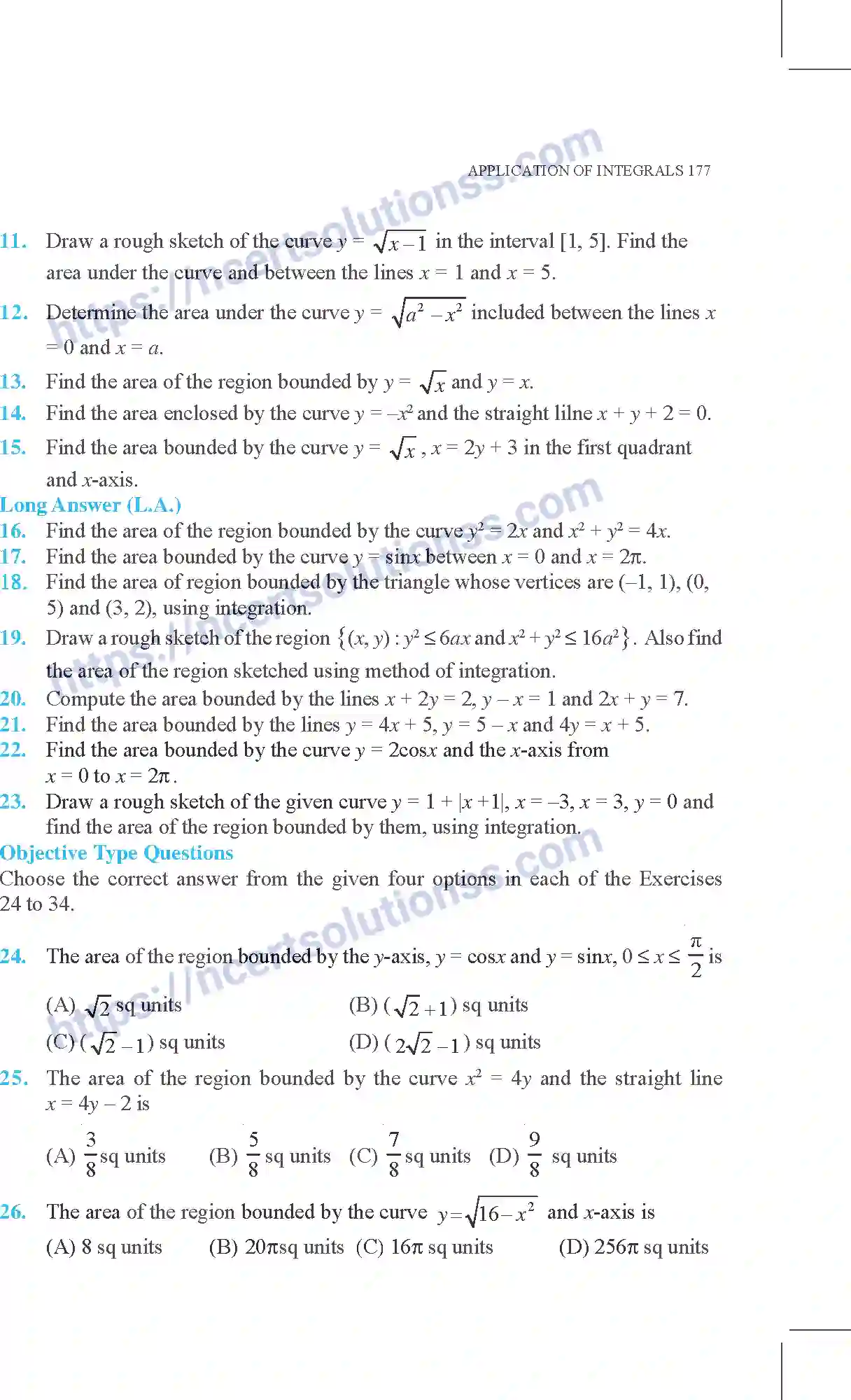 NCERT-Exemplar-Questions-Class-12-Mathematics--Application-Of-Integrals-8-page-8