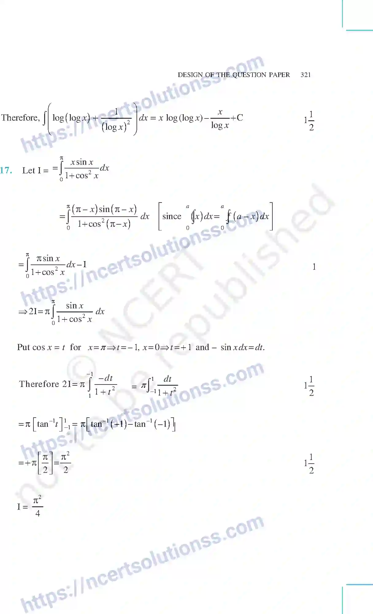 NCERT-Exemplar-Questions-Class-12-Mathematics--Design-Of-The-Question-Paper-Set-I-14-page-16