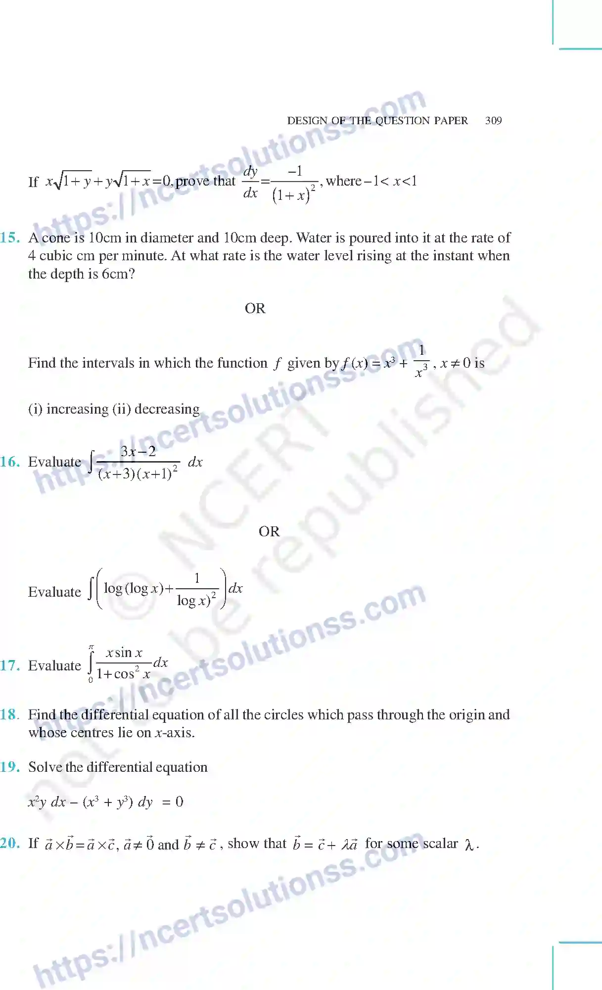 NCERT-Exemplar-Questions-Class-12-Mathematics--Design-Of-The-Question-Paper-Set-I-14-page-4