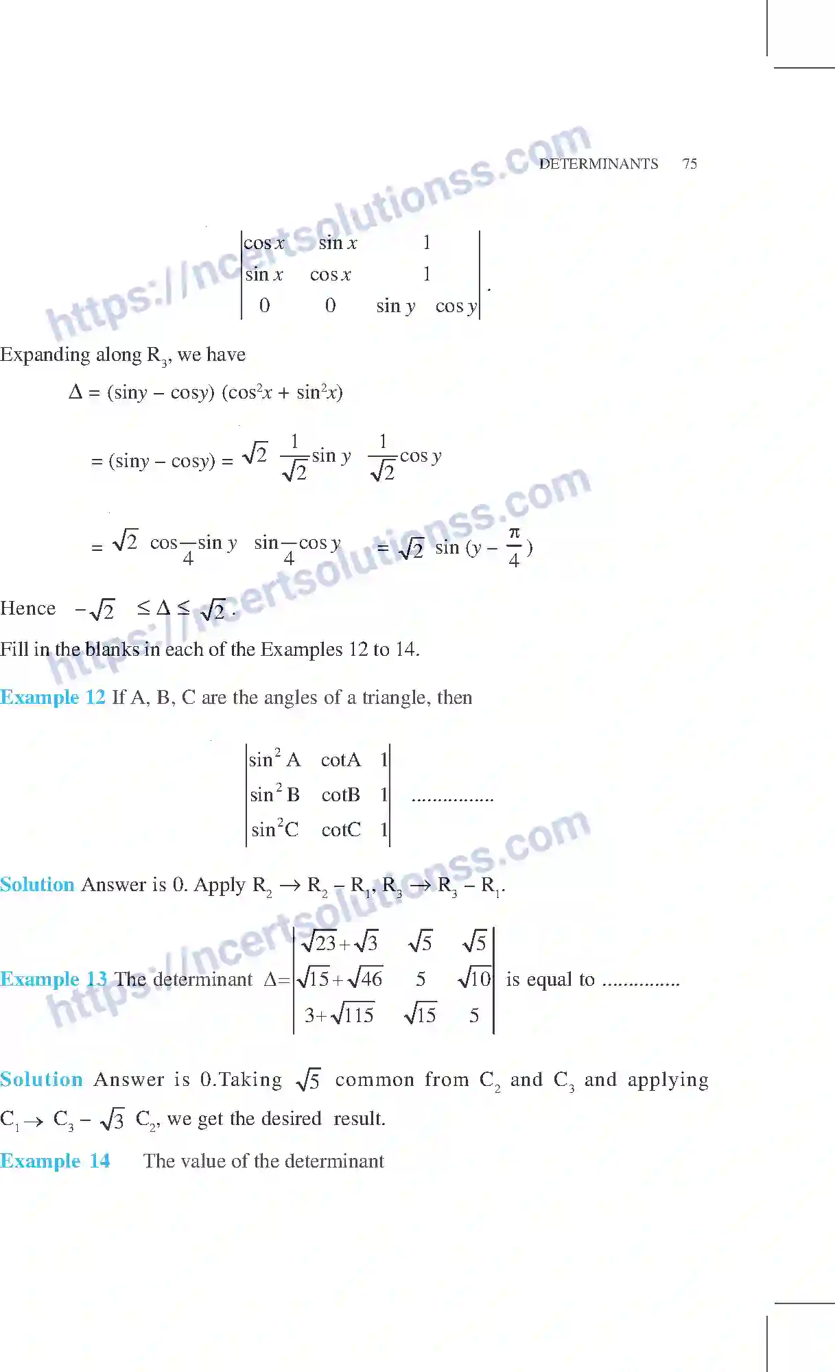 NCERT-Exemplar-Questions-Class-12-Mathematics--Determinants-4-page-11