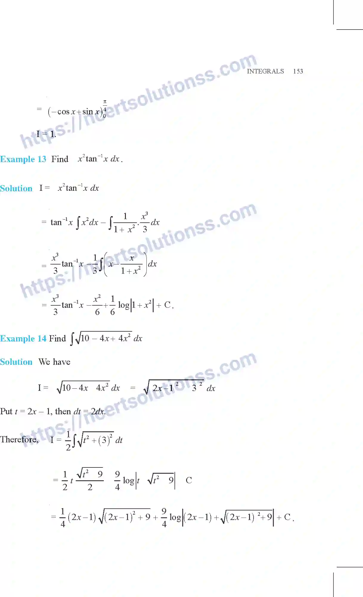 NCERT-Exemplar-Questions-Class-12-Mathematics--Integrals-7-page-11