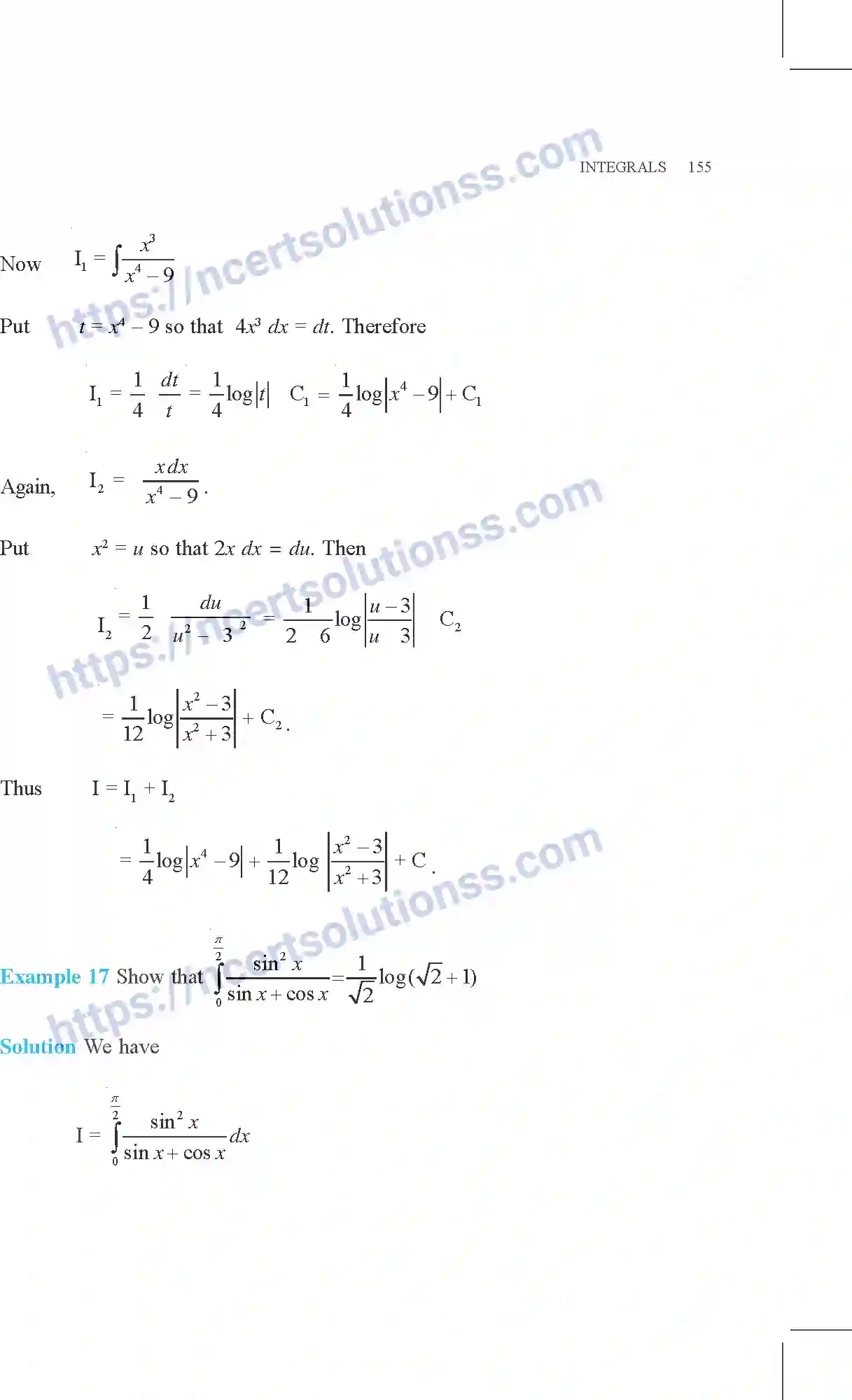 NCERT-Exemplar-Questions-Class-12-Mathematics--Integrals-7-page-13