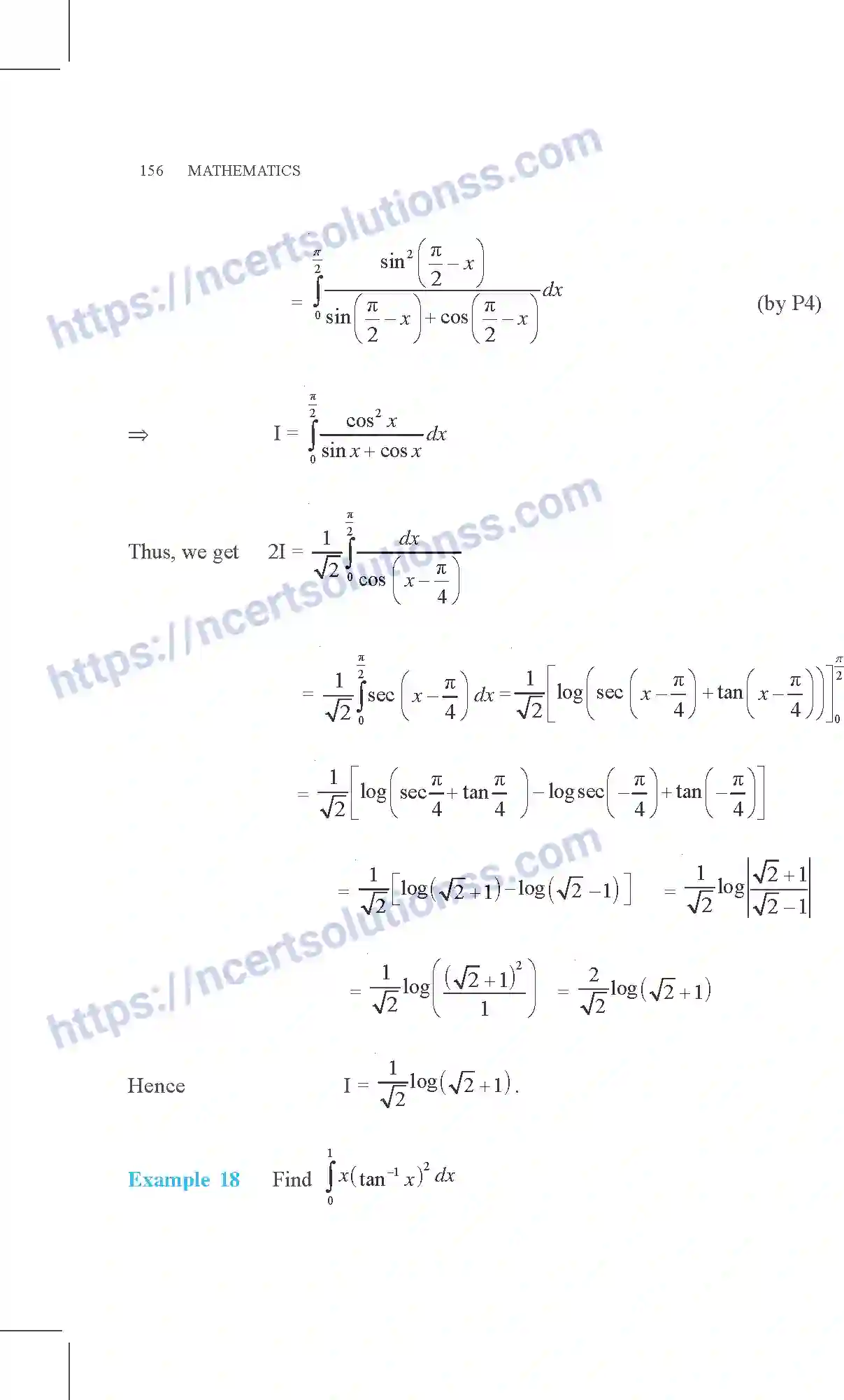 NCERT-Exemplar-Questions-Class-12-Mathematics--Integrals-7-page-14