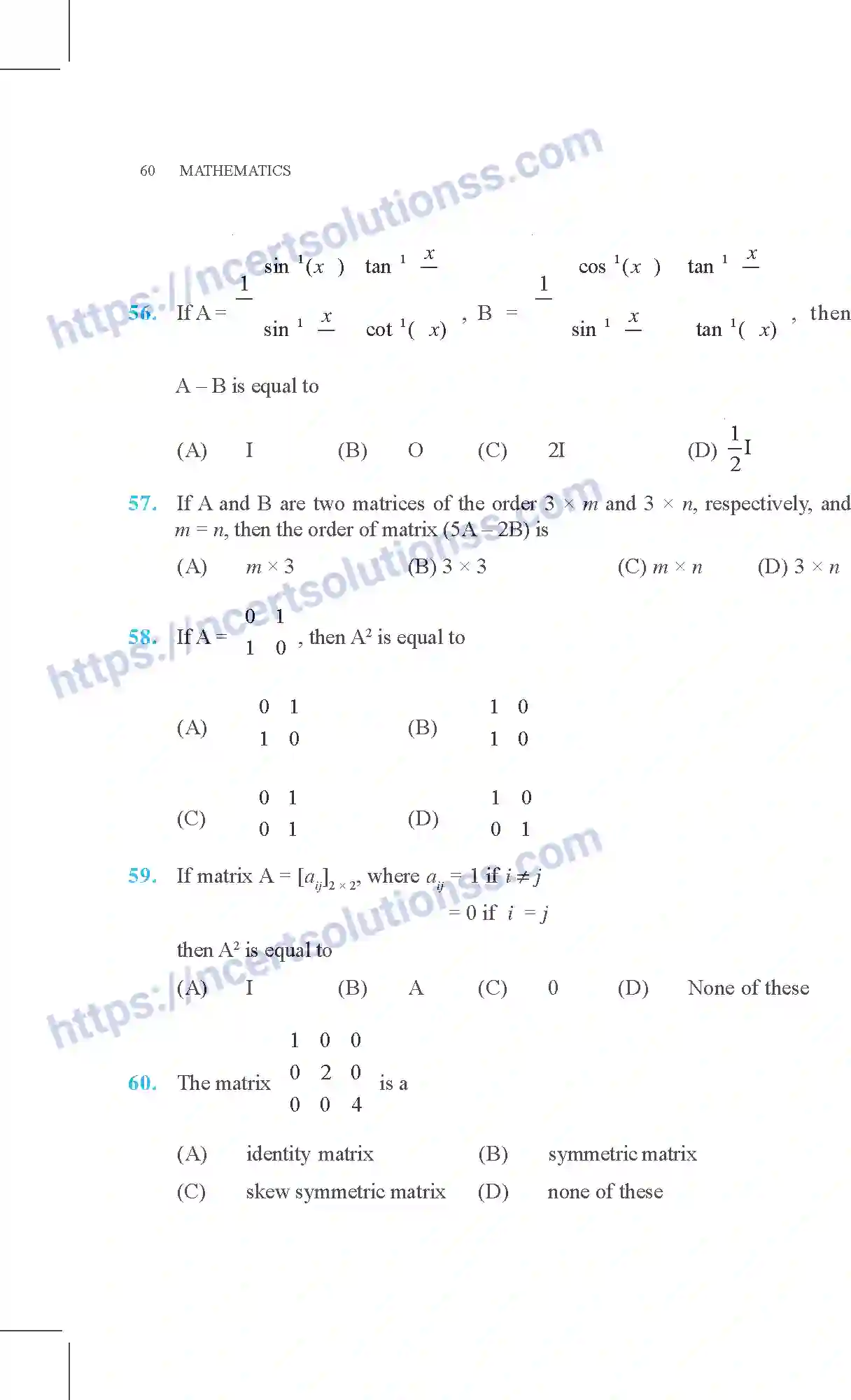NCERT-Exemplar-Questions-Class-12-Mathematics--Matrices-3-page-19