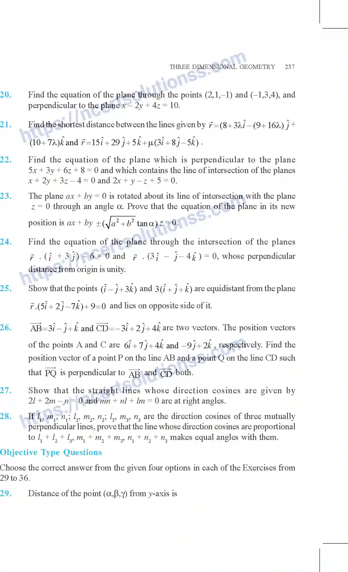 NCERT-Exemplar-Questions-Class-12-Mathematics--Three-Dimensional-Geometry-11-page-18