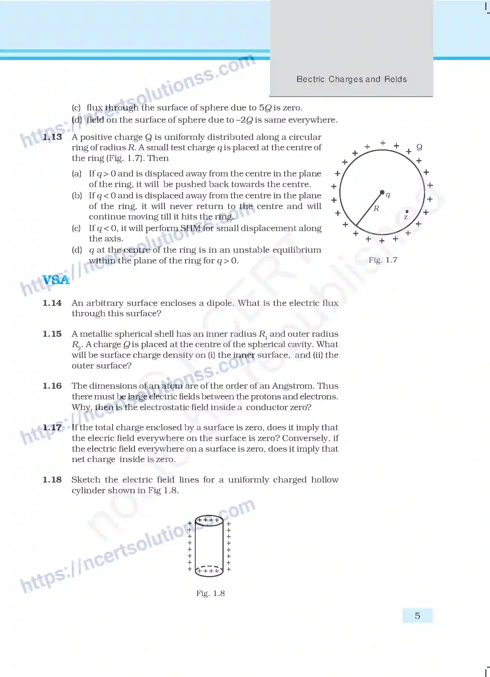 NCERT-Exemplar-Questions-Class-12-Physics--Electric-Charges-And-Fields-54-page-5
