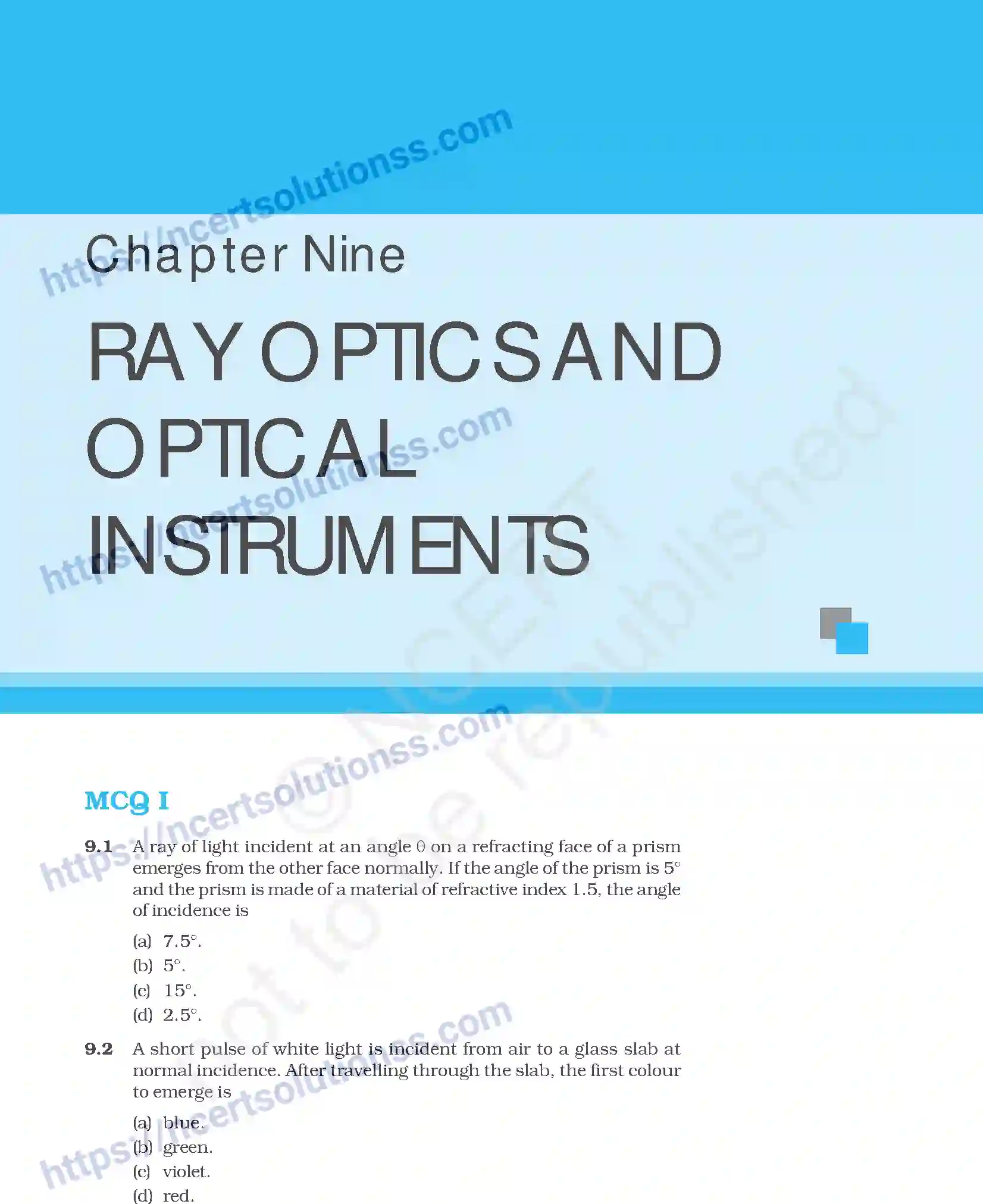 NCERT-Exemplar-Questions-Class-12-Physics--Ray-Optics-And-Optical-Instruments-62-page-1