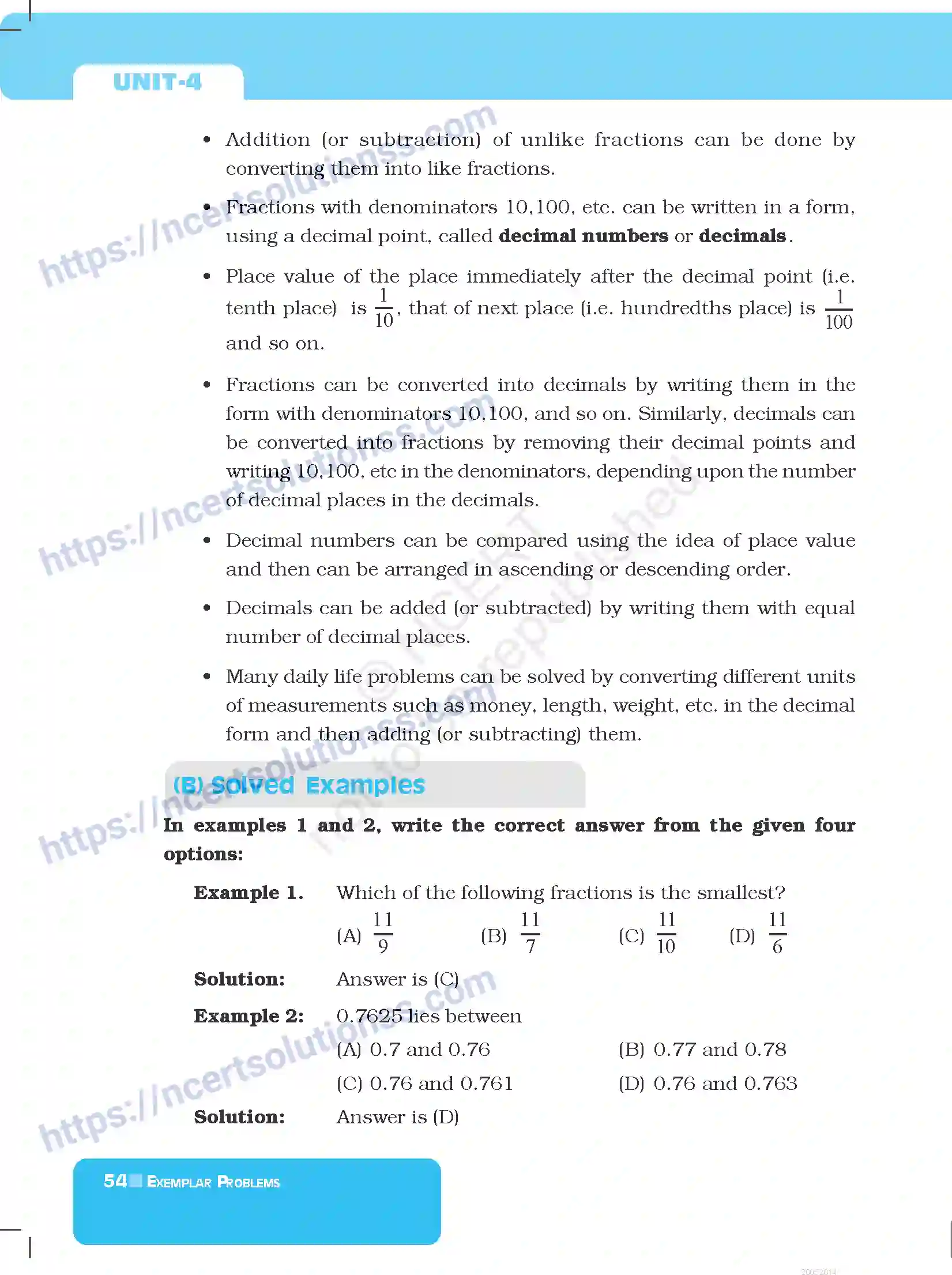 NCERT-Exemplar-Questions-Class-6-Mathematics--Fractions-and-Decimals-284-page-2